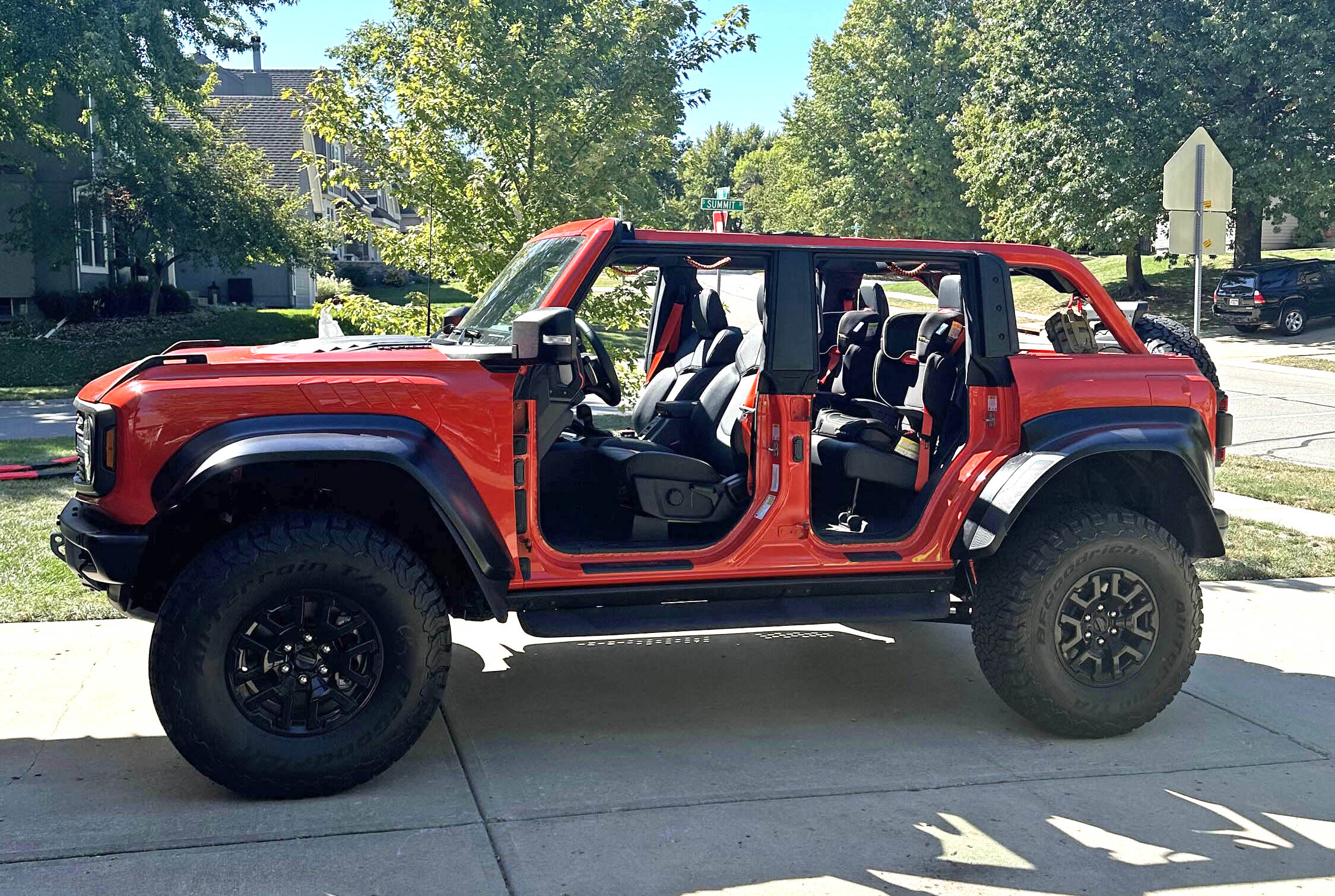 My Raptor Fully Dressed To Naked Top And Doors Removed Bronco6G