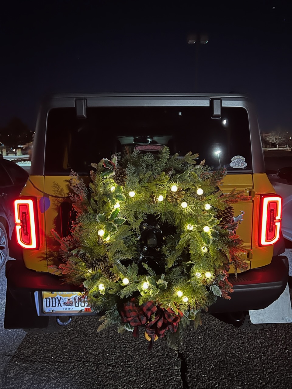 Ford Bronco How are you decorating your Bronco for Christmas or holidays? Post yours! 🎅 013C7799-8719-49B6-9E61-69A635CF7D40