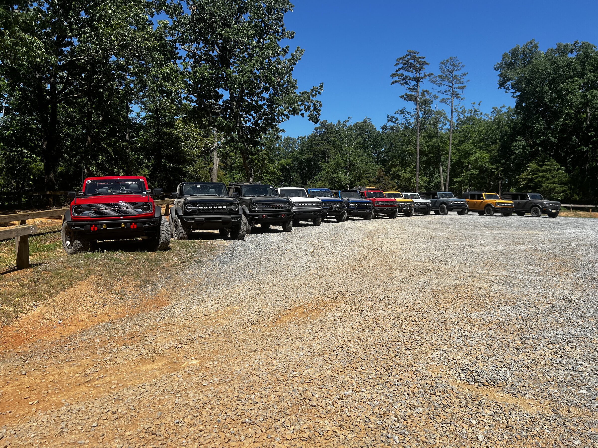 Ford Bronco Biggest Bronco day at Uwharrie National Forest yet 03F3BE07-2C45-4109-8905-699E1B17ADCE