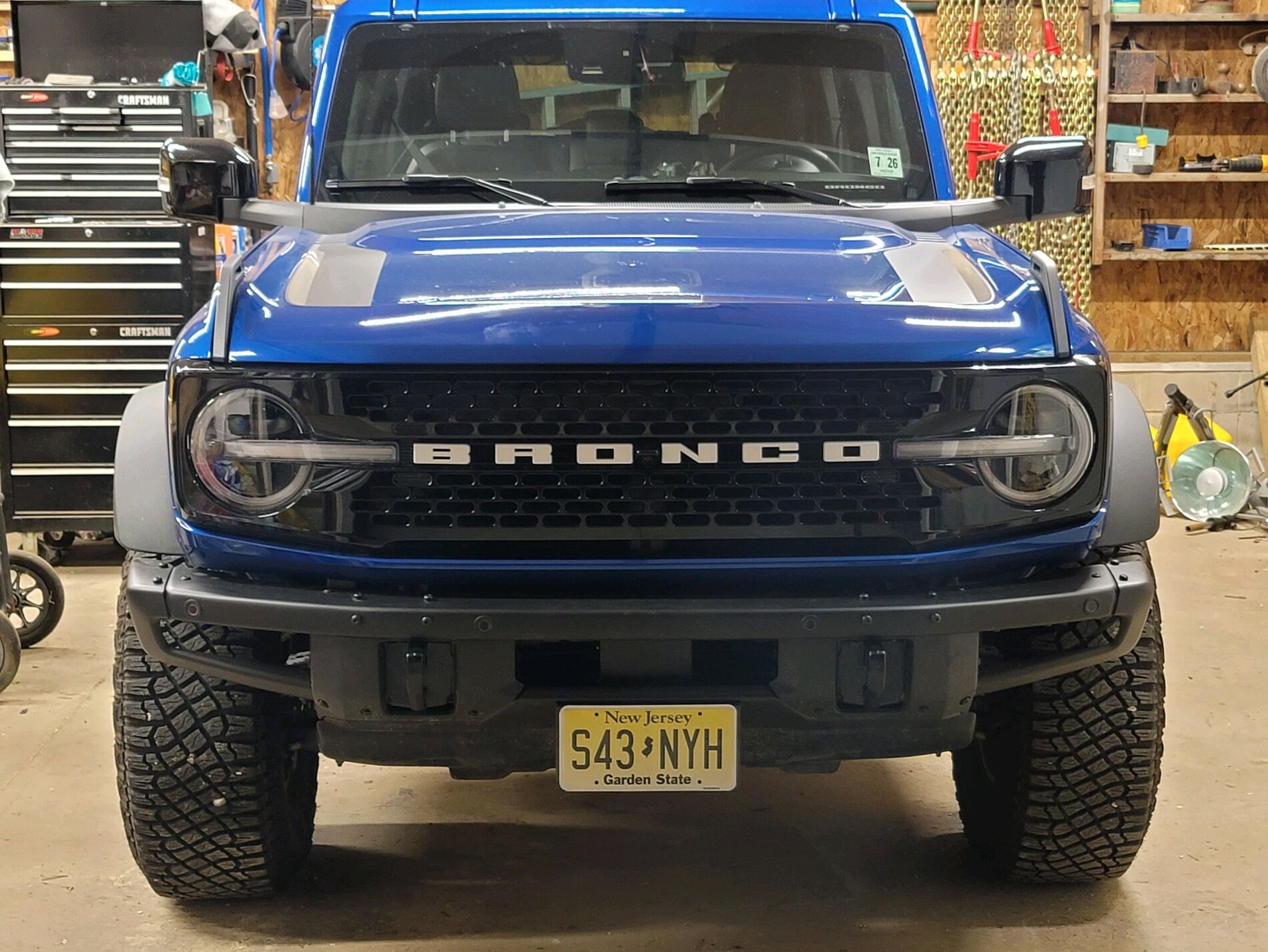 Ford Bronco PRICE DROP - Finally a Front License Plate bracket solution - order yours today IMG_1492