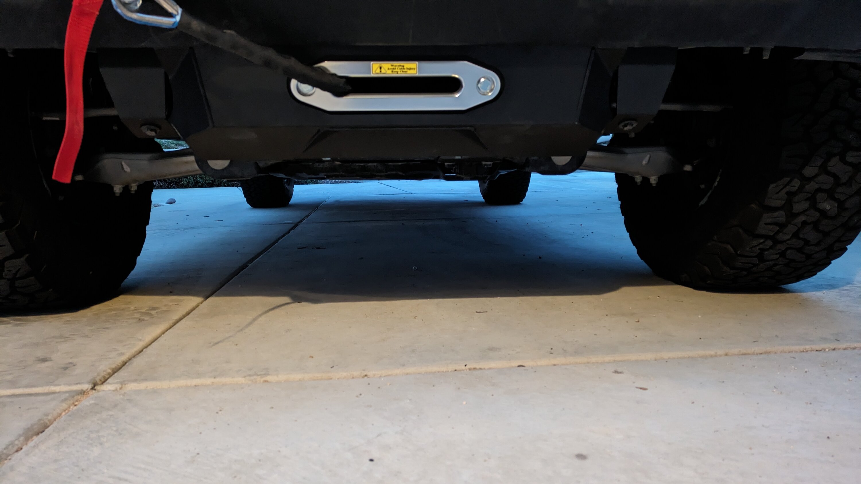 Ford Bronco RC hidden winch mount install, 2.7 w/ "capable" bumper & Warn VR Evo 1000001868