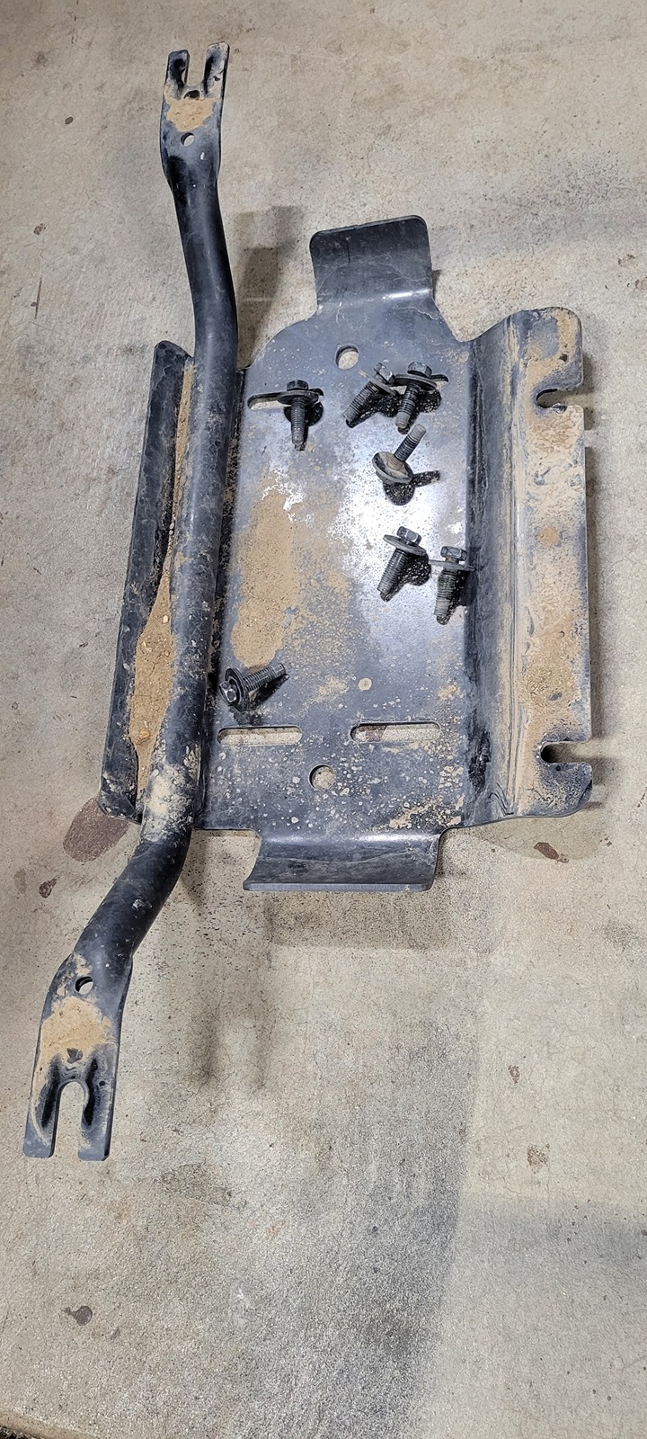 Ford Bronco Is the factory tranny skid plate available on its own? 1000006183