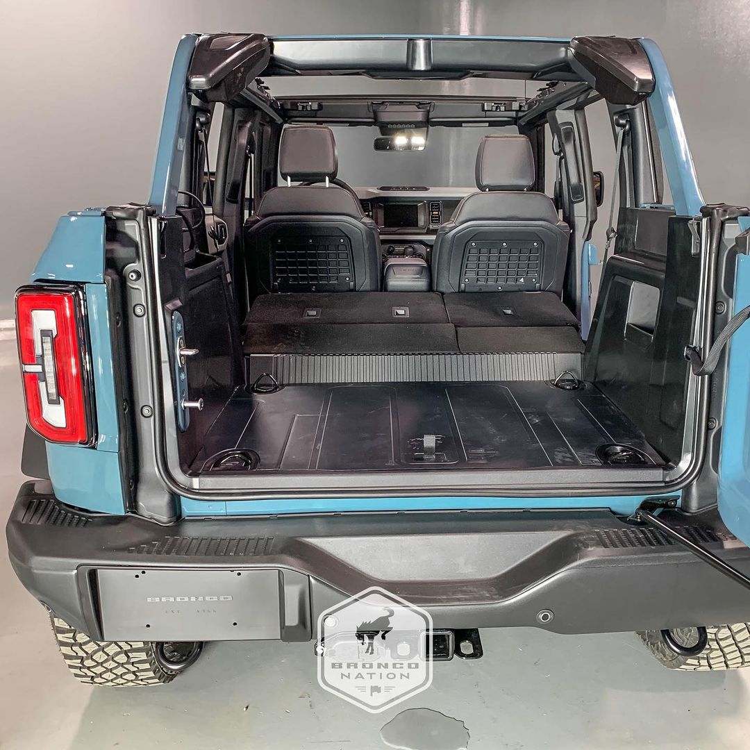 Ford Bronco Image: Late Availability Tailgate Tray bronco-sport-interior-12-1594669517