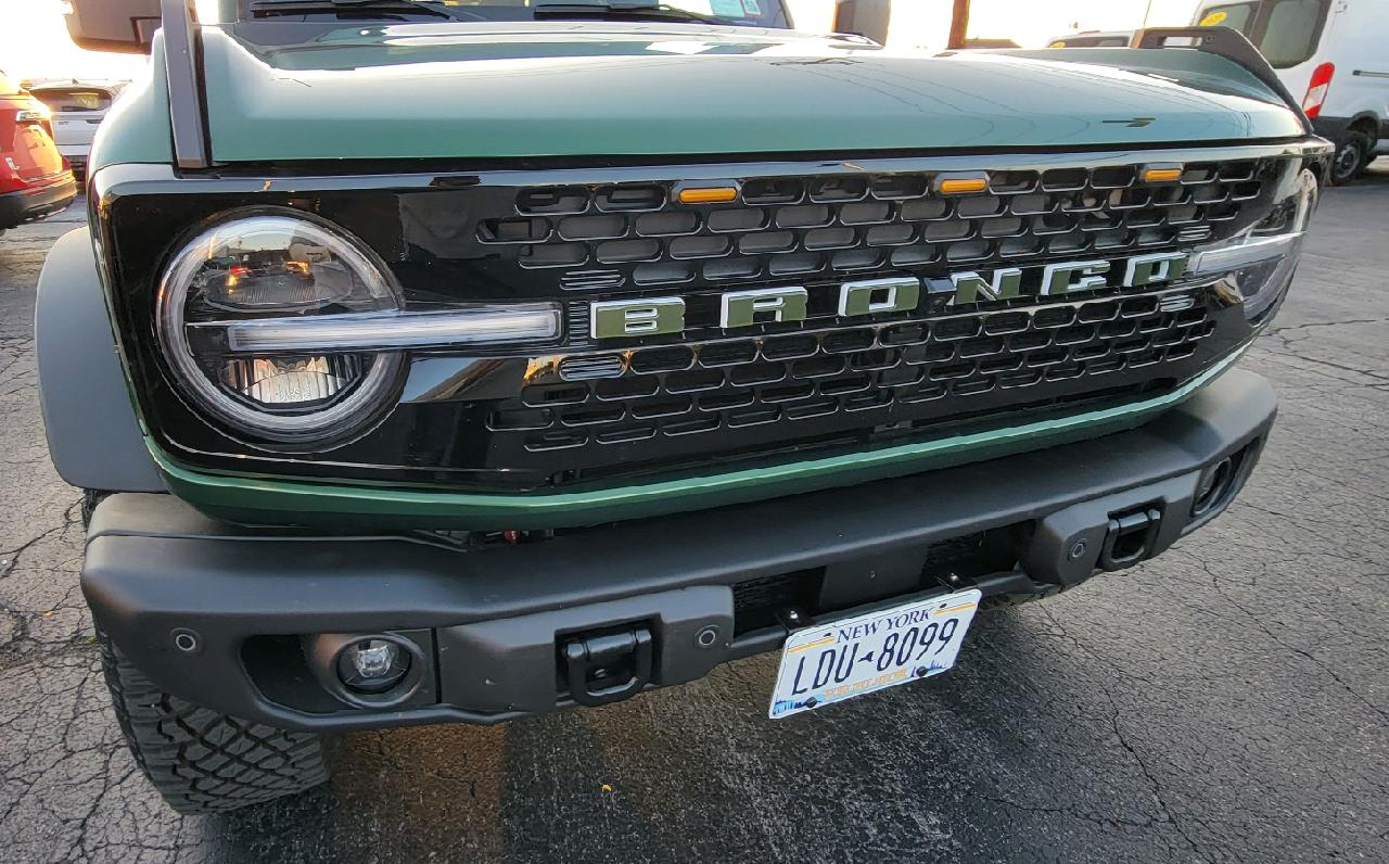 Ford Bronco PRICE DROP - Finally a Front License Plate bracket solution - order yours today 1427