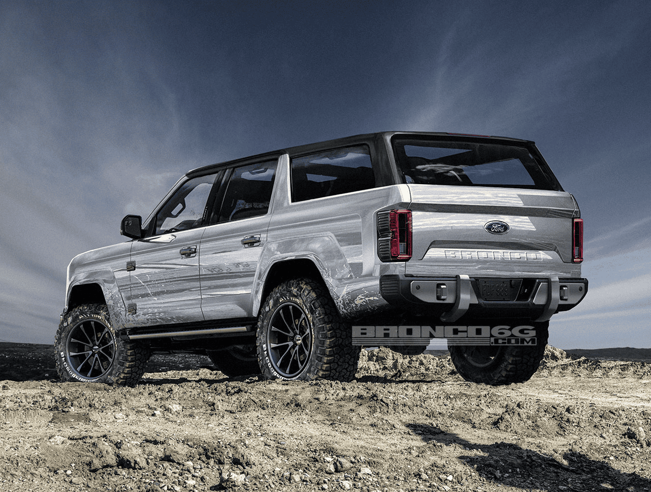 Ford Bronco Non-Pro renders of 4Door, Excursion, and Maverick 1589042267514