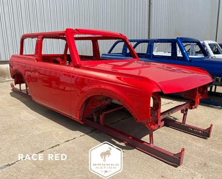 Ford Bronco Race Red thread. 1604100731347