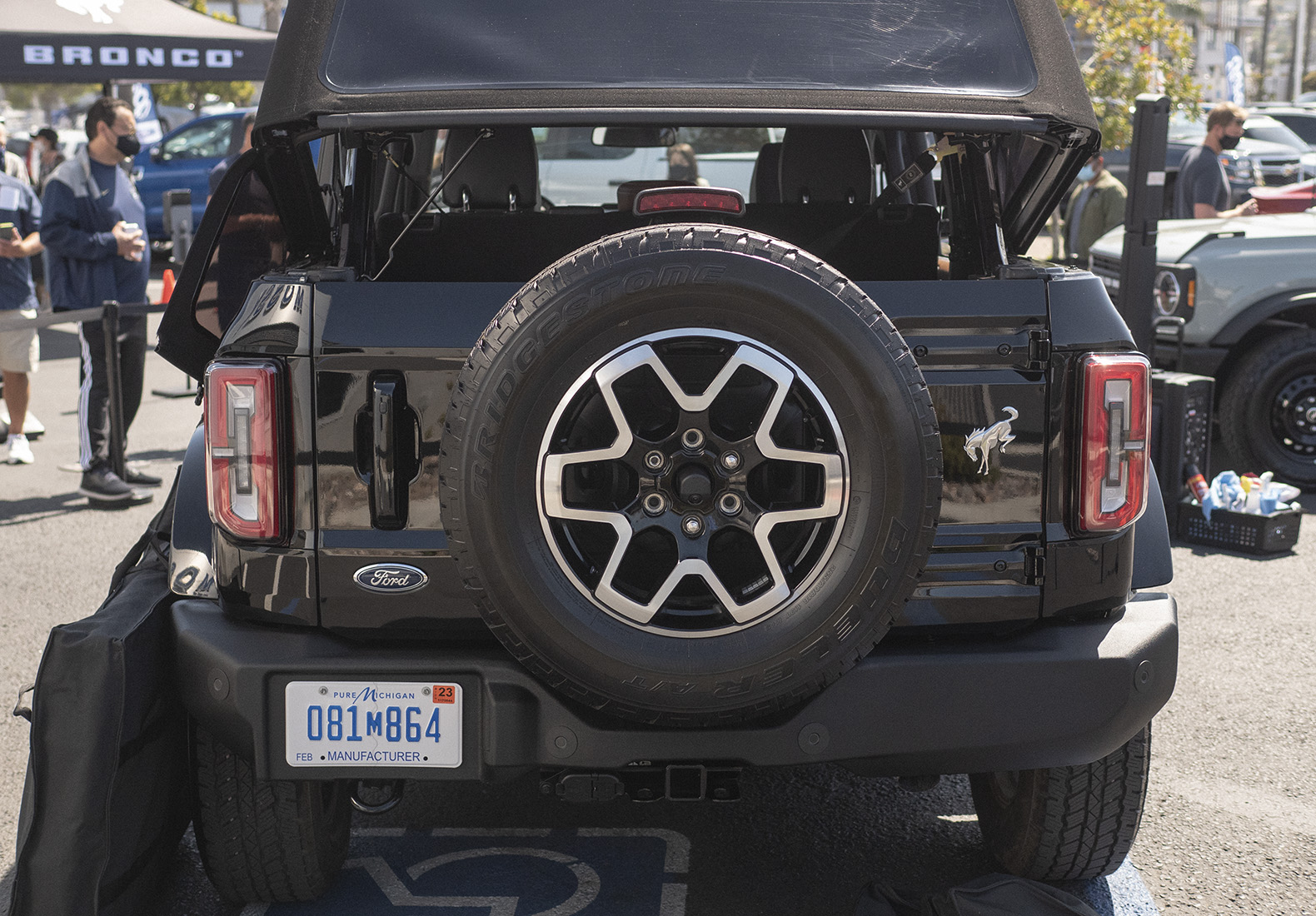 Ford Bronco OBX & 4-Door Black Diamond w/ Black Steelies at Mossy San Diego 1617460886008