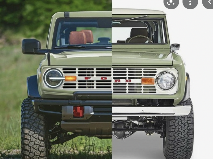 Ford Bronco I wrapped my Badlands in Light Pistachio Green 1636913705074