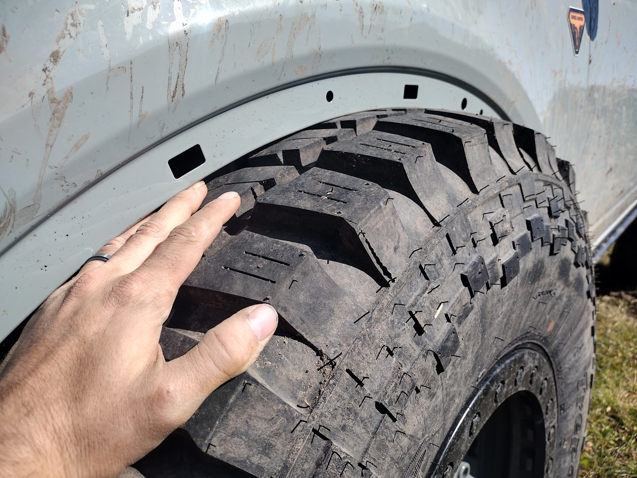 Ford Bronco 37" Tires on a Non-Sasquatch Badlands - My Experience, Results, Pics 1666477540371