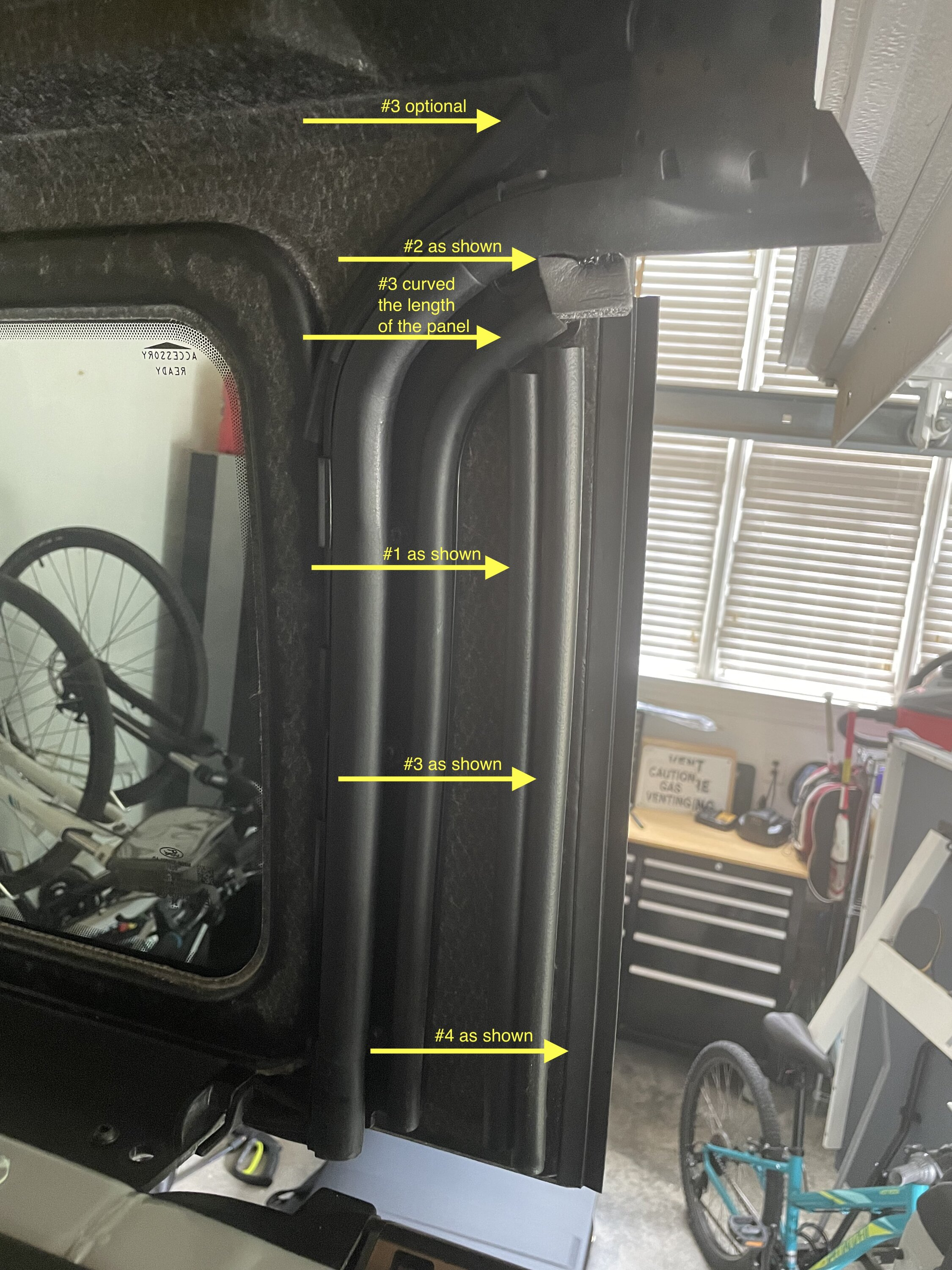 Ford Bronco MIC Hard Top Wind Noise Reduction - 2023 Edition - Plus Bonus Fix for Bad Adhesive 1674486065757