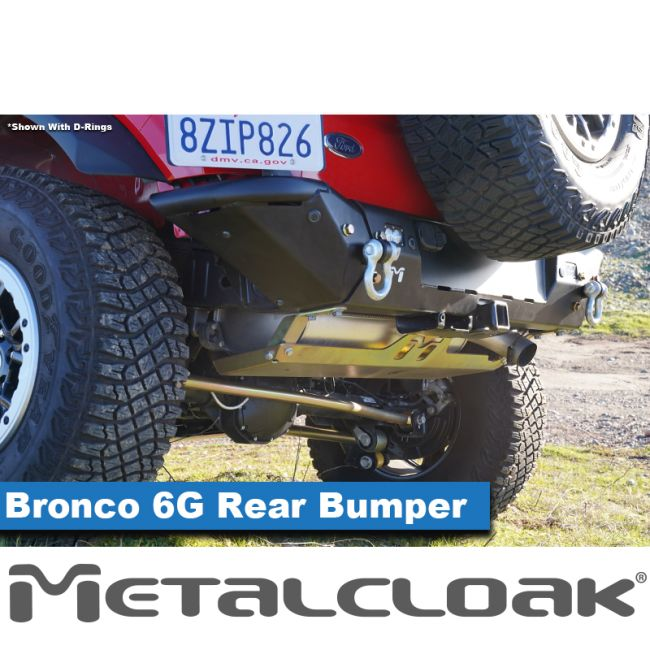 Ford Bronco Metalcloak Front & Rear Bumpers for Ford Bronco Now Available! 1675259194555