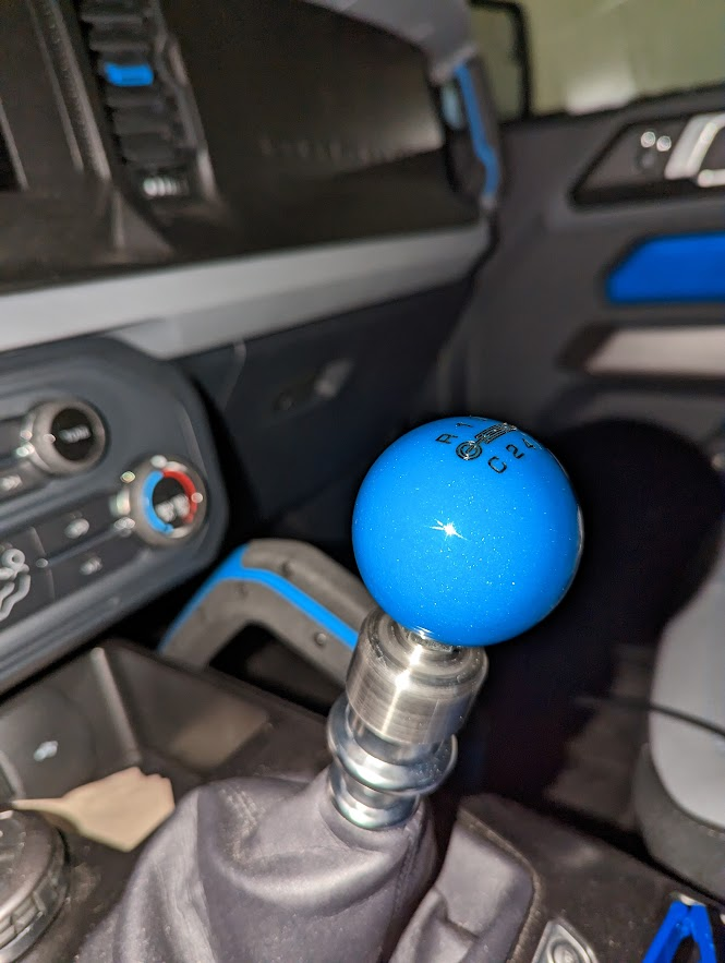 Ford Bronco 7spd weighted shift knob?? 1676298399272