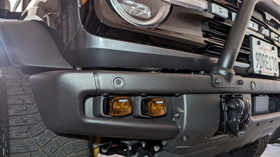 Ford Bronco DIY: Raptor Fog Lights Installed on Standard Bronco 1681776334464