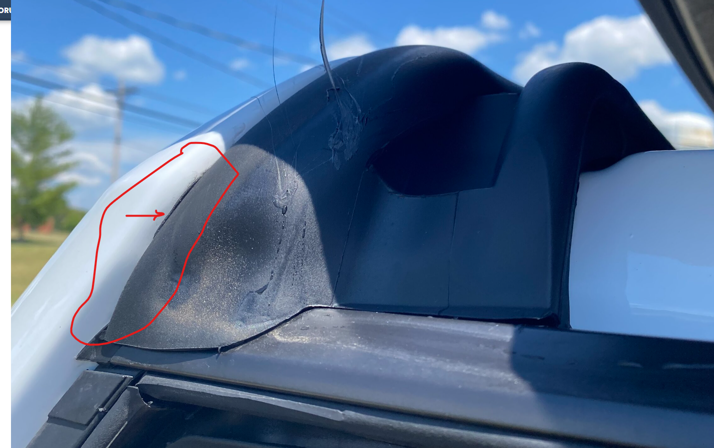 Ford Bronco Melting sealant/adhesive from soft top? 1716079068247-x2