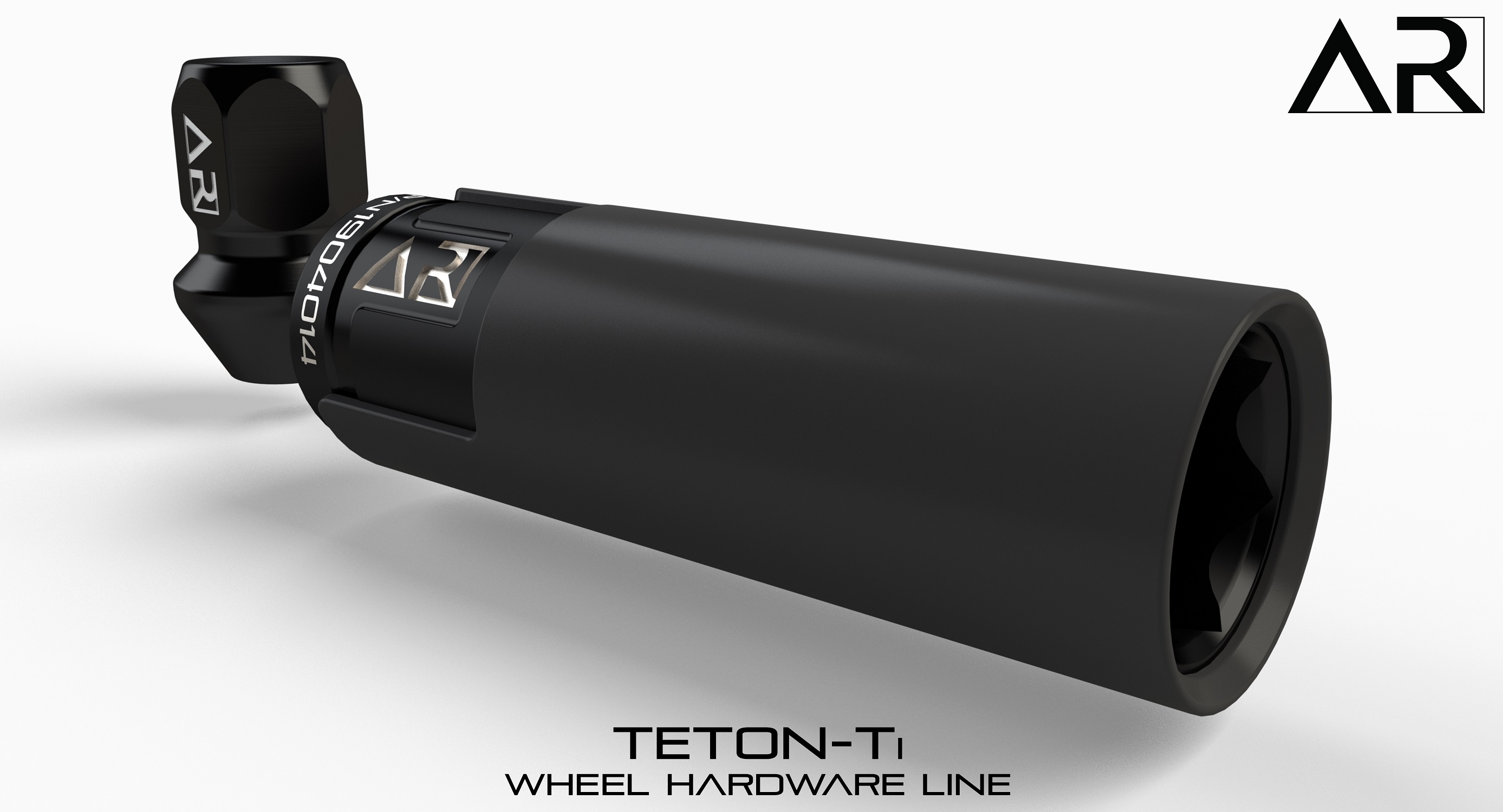 Ford Bronco AR | TETON Ti  -  Premium Titanium Wheel Hardware 1903 - Black Teton-Ti Wheel Hardware M12 and Socket 2