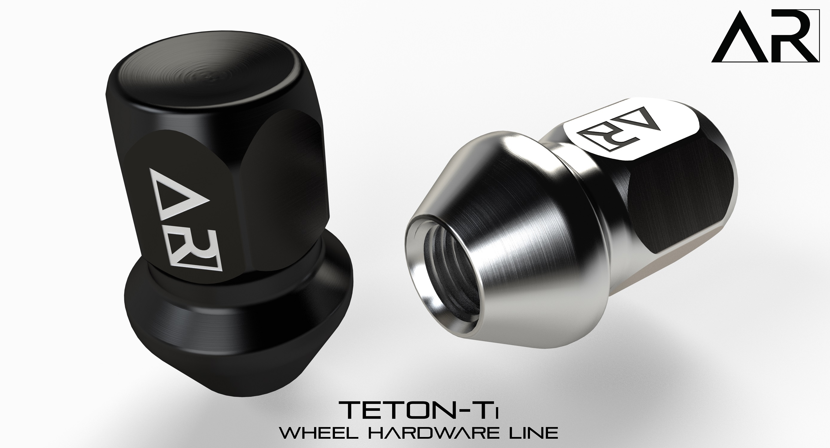 Ford Bronco AR | TETON Ti  -  Premium Titanium Wheel Hardware 1903 - Raw and Black Teton-Ti M12 Lug Nuts 3