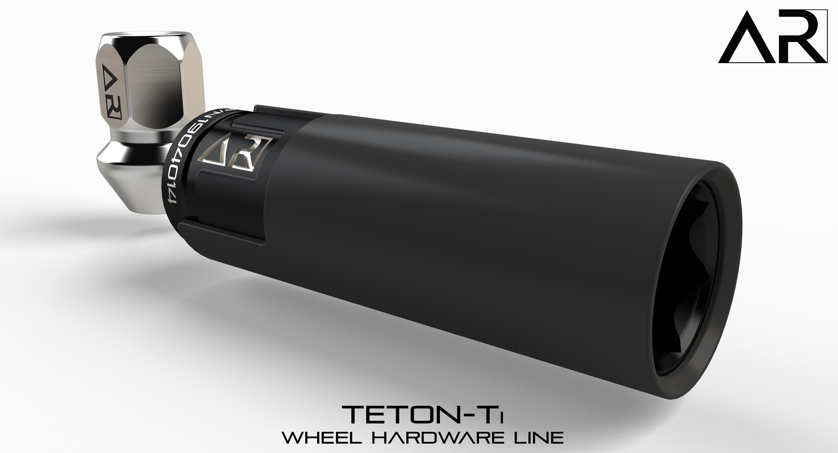 Ford Bronco AR | TETON Ti  -  Premium Titanium Wheel Hardware 1903 - Raw Teton-Ti Wheel Hardware M12 and Socket 2