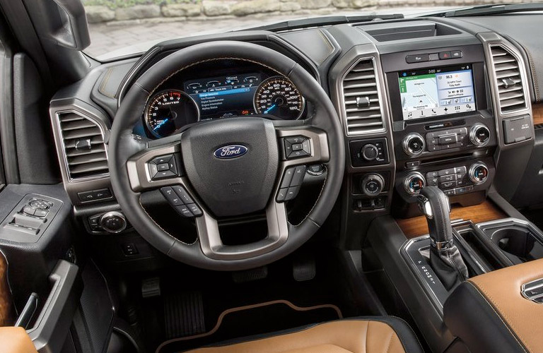 Ford Bronco 2021 F150 Interior Spy Photos 2016-Ford-F-150-Limited-Interior
