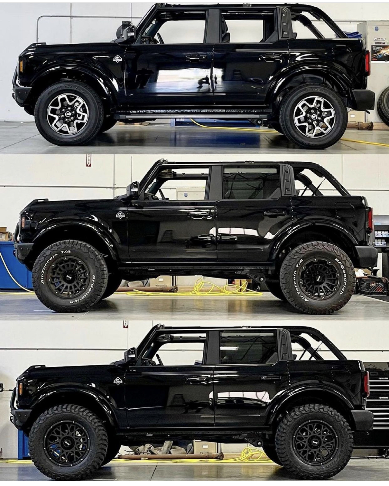 Ford Bronco 32’s vs 35’s vs 37’s mounted on Bronco Outer Banks with 4" lift 378A6FCA-46B7-4511-BD61-33C640B6DC77