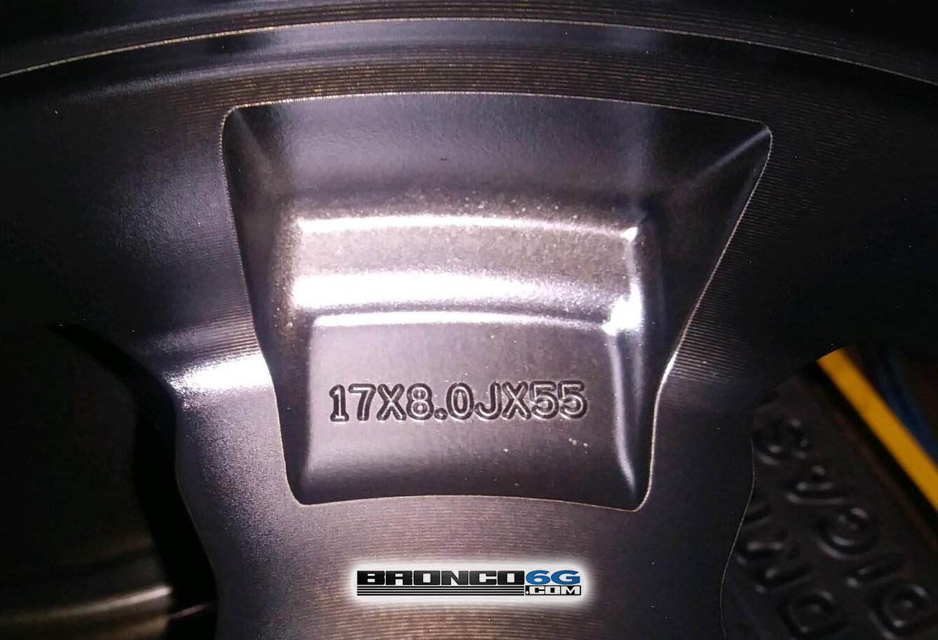 Ford Bronco ⚙ 2021+ Bronco 6th Gen - OEM Factory Rims / Wheels Specs (Sizes, Offsets, Bolt Pattern, Center Bore) ⚙️ 2021 Bronco - Factory Rims : Wheels Specs 1