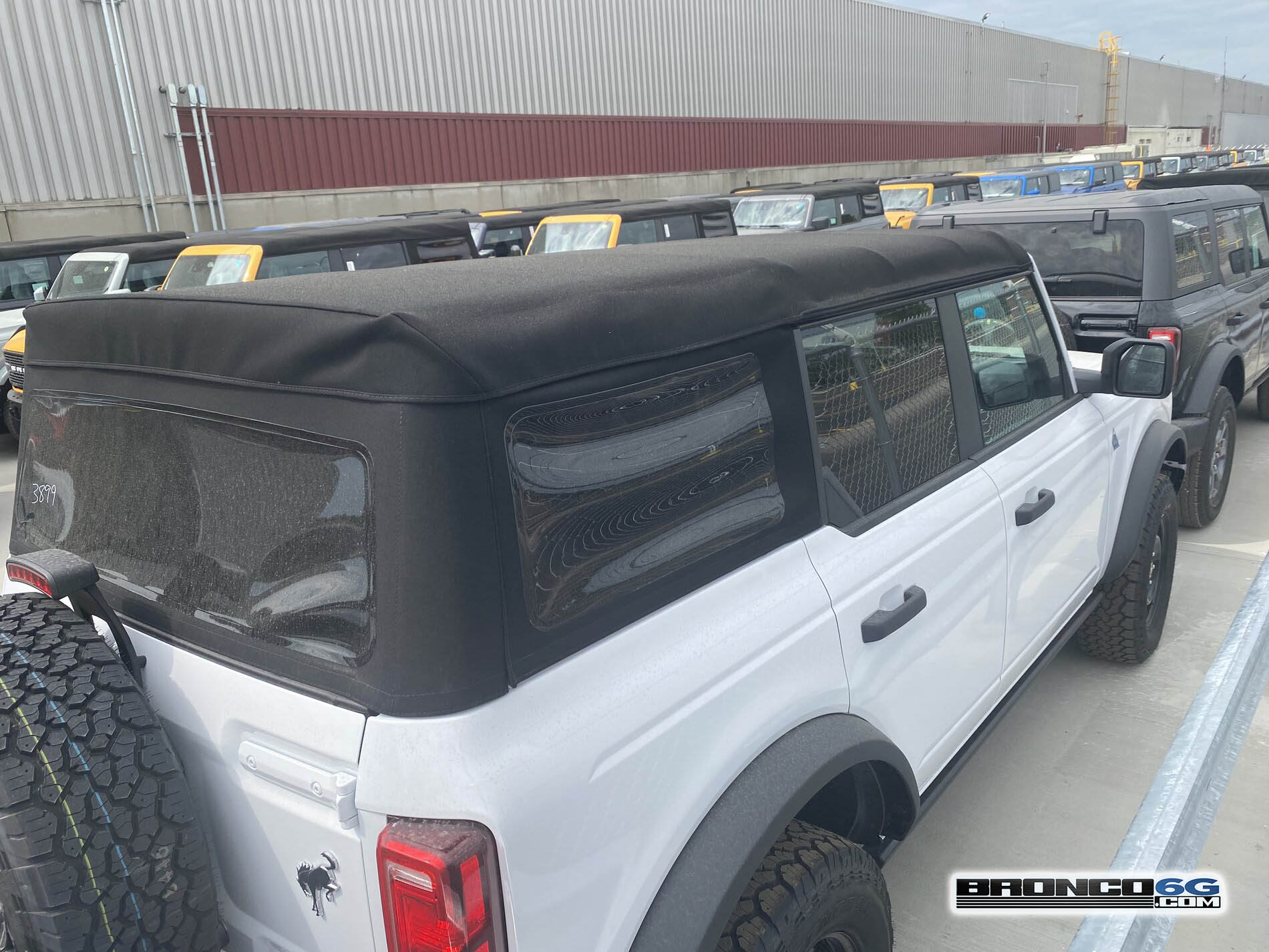 Ford Bronco Pics of 2021 Broncos in MAP holding yard area. Any requests for pictures? 2021-broncos-holding-area-map-plant-factory-25-