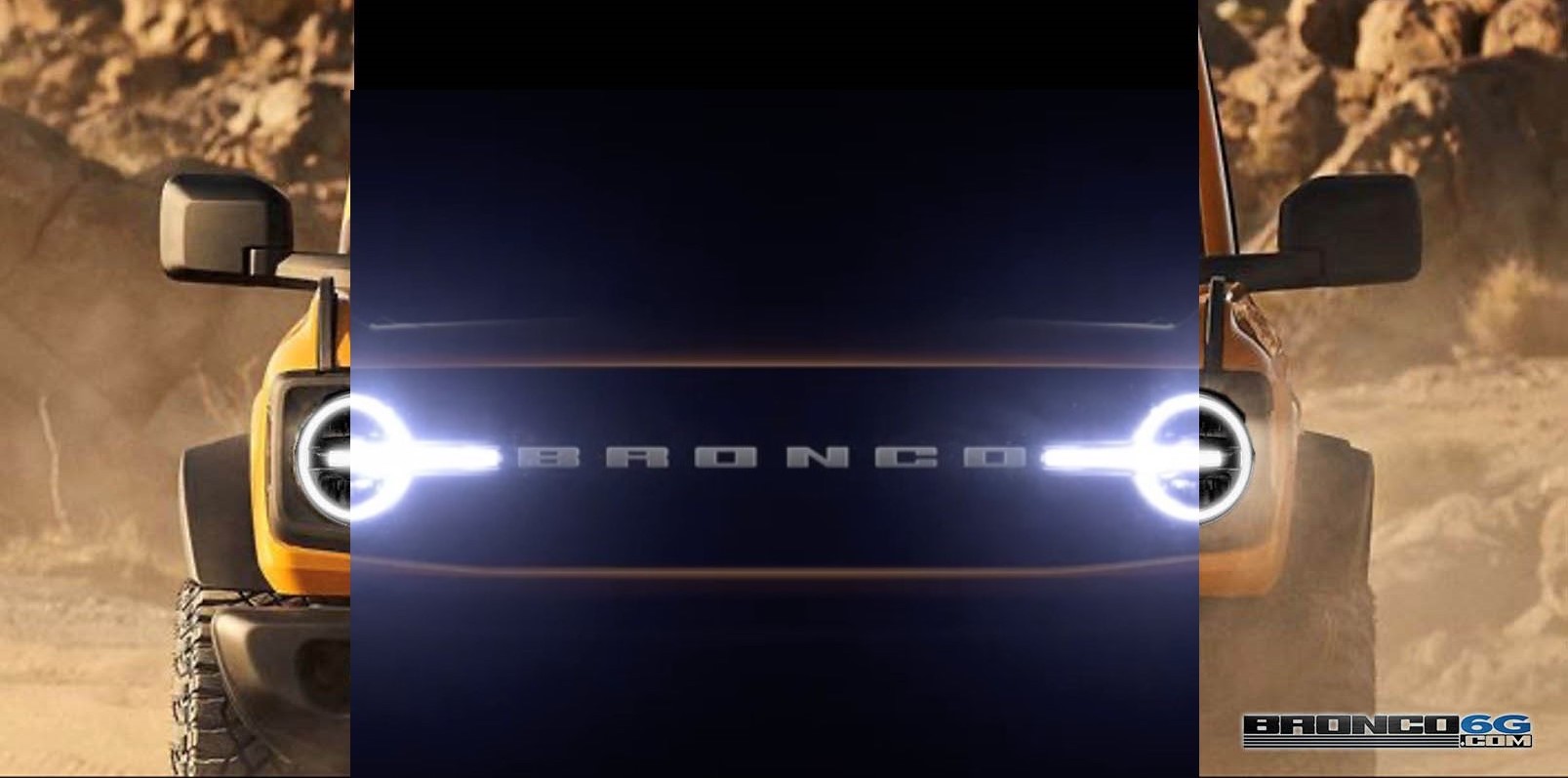 Ford Bronco Bronco Grille and Headlights Teased! 2021-Ford-Bronco-Grille-Headlights-Rendering-2