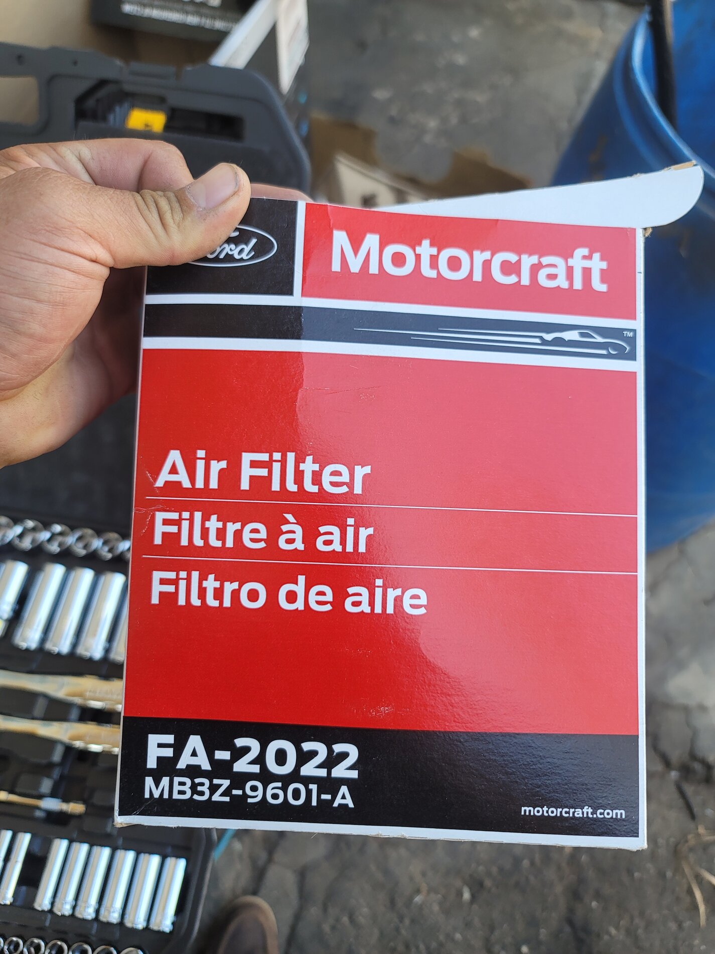 Ford Bronco Air Filter Condition @ 5K Miles After Some Off-Roading... Check It 20211029_153107