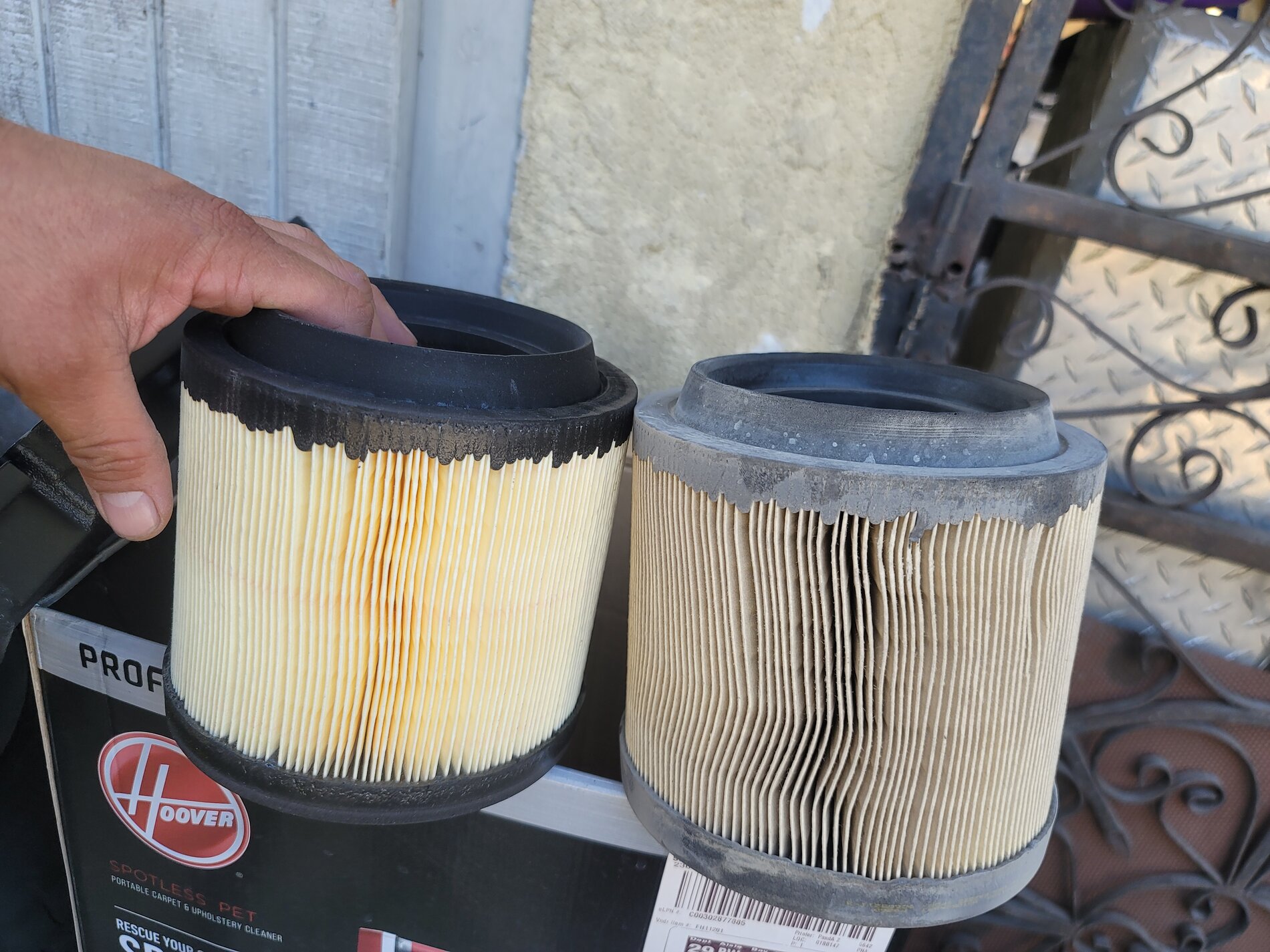 Ford Bronco Air Filter Condition @ 5K Miles After Some Off-Roading... Check It 20211029_153114