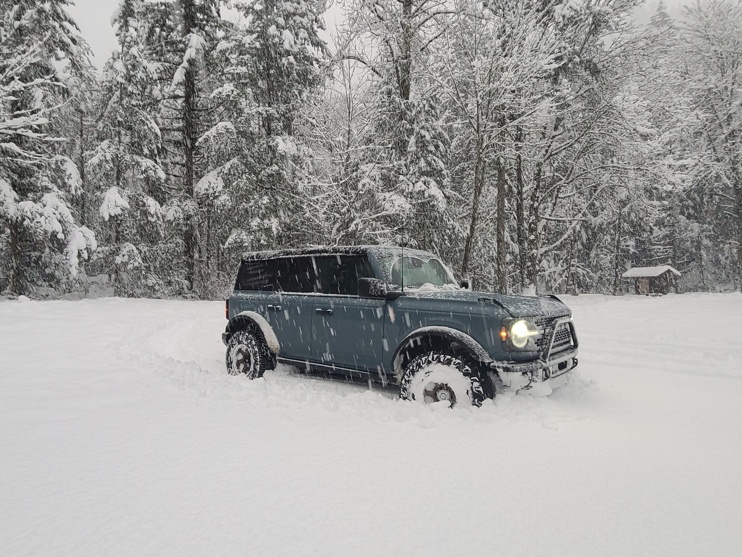 Ford Bronco Show us your Bronco snow pics!! ☃️❄️🥶 20211218_093025