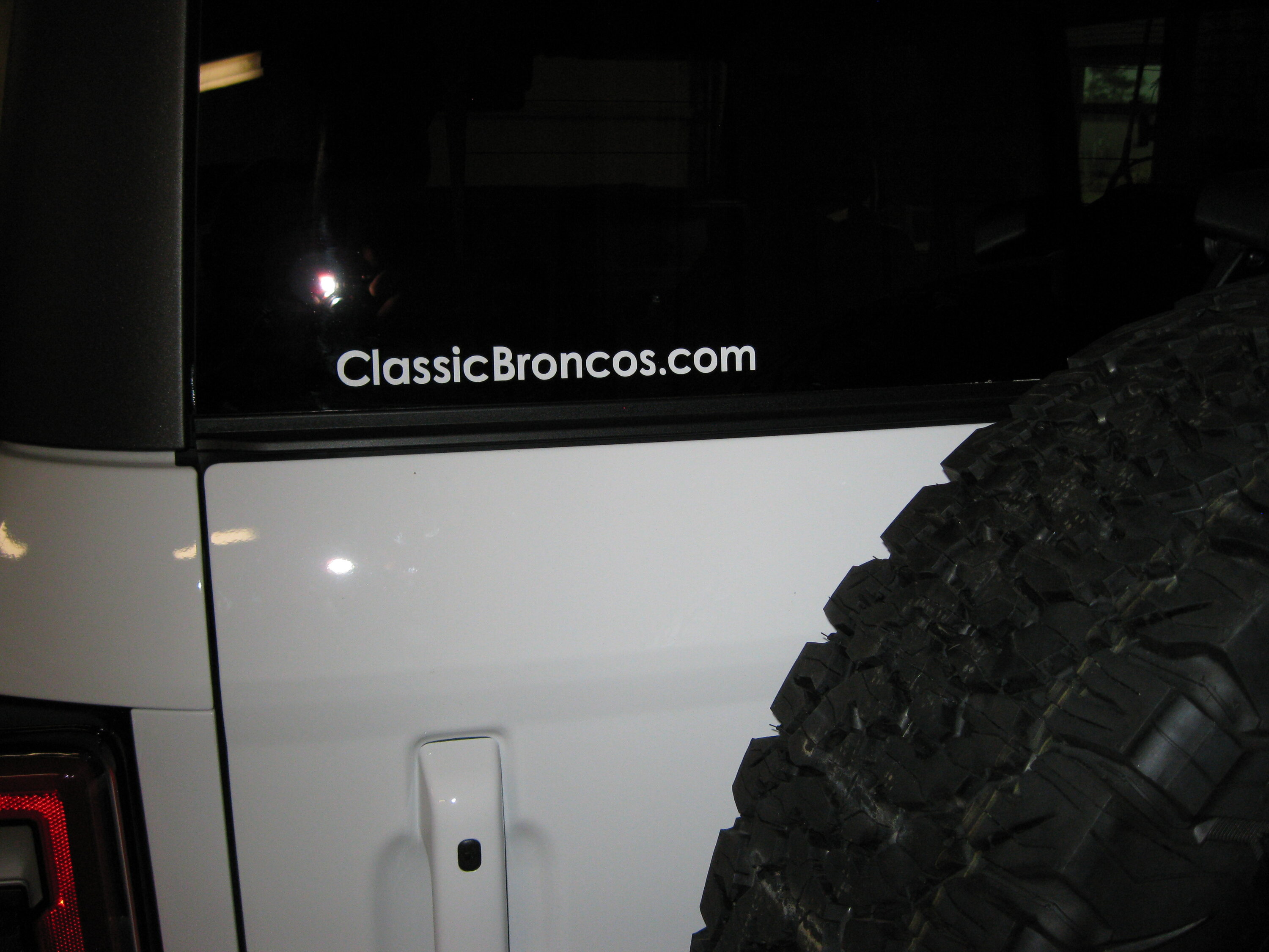 Ford Bronco Have you put Stickers on your Bronco? Let's see them 2022-02-13 00.17.13