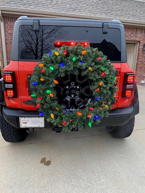 Ford Bronco How are you decorating your Bronco for Christmas or holidays? Post yours! 🎅 2022 Decor