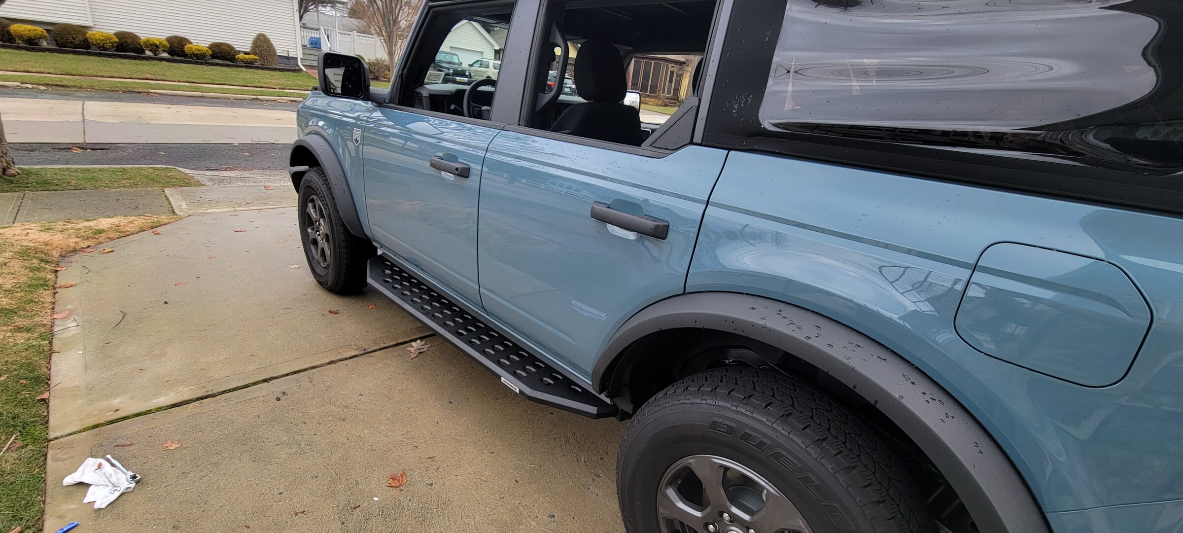 Ford Bronco 2021+ Ford Bronco 4 Door GO Rhino Side Steps Now Available 20220117_115405