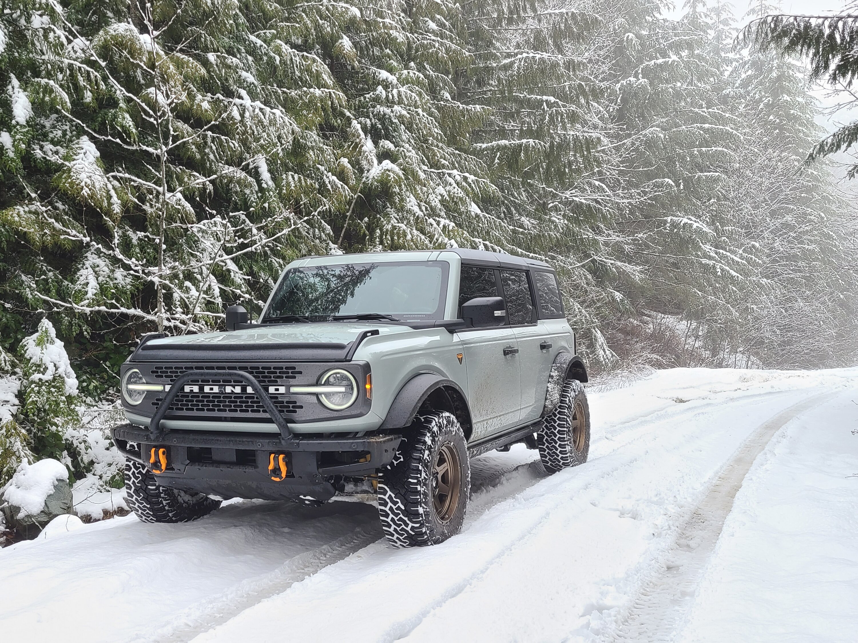 Ford Bronco Show us your Bronco snow pics!! ☃️❄️🥶 20220220_101425
