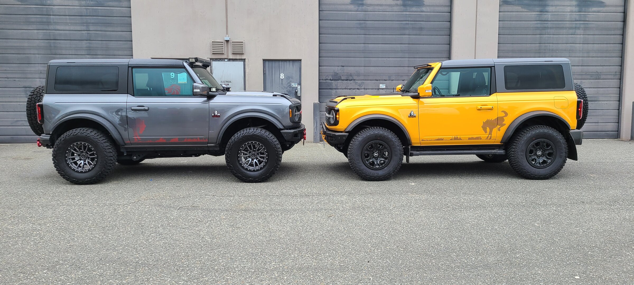 Ford Bronco The WildTrak Siblings Meet, and get some BLING !!! 20220402_165507