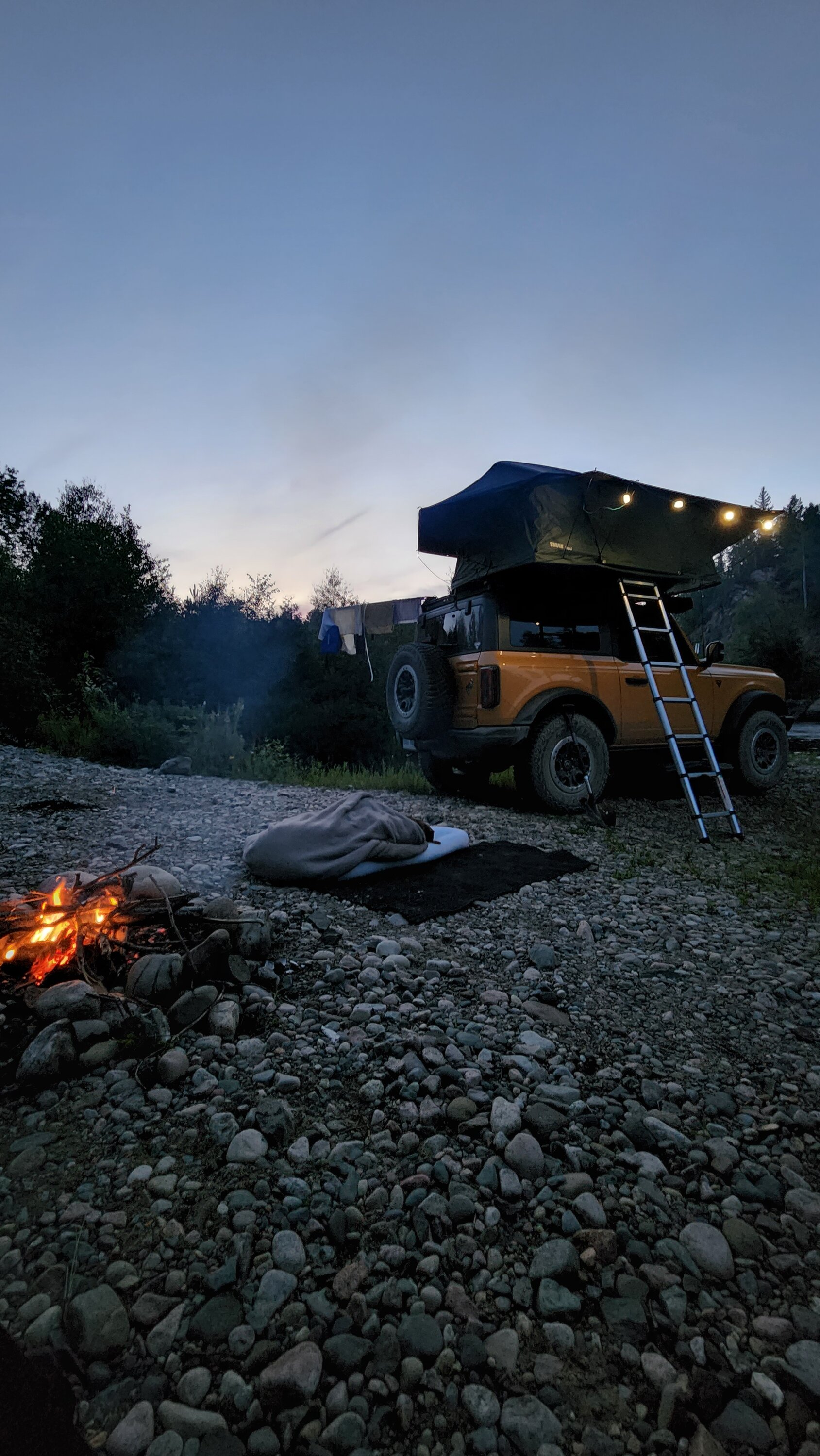 Ford Bronco Let's see your roof-top Tents and camping setups! 20220812_210151