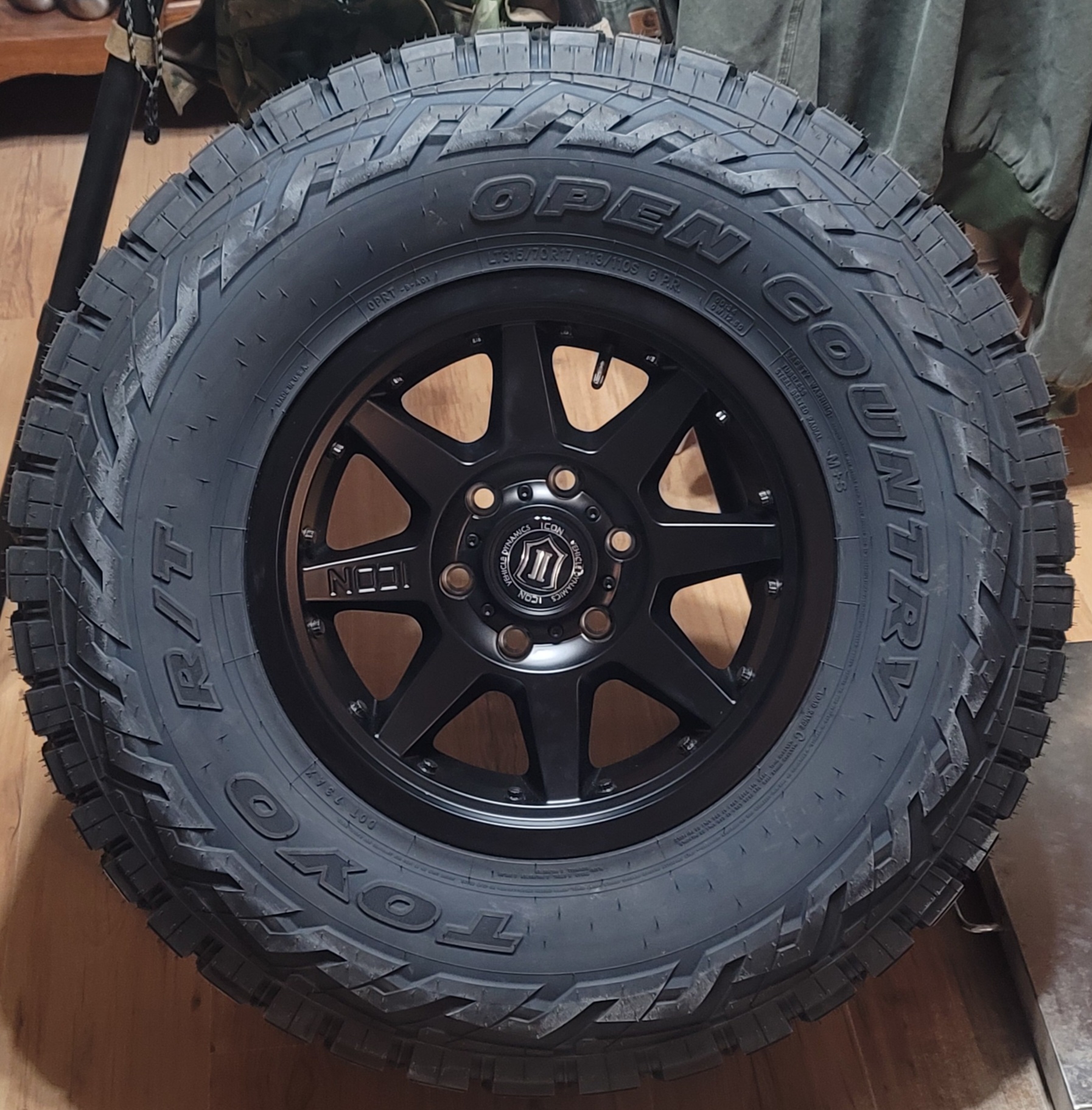 Ford Bronco Sasquatch Wheel and Tire Weights 20230324_194422
