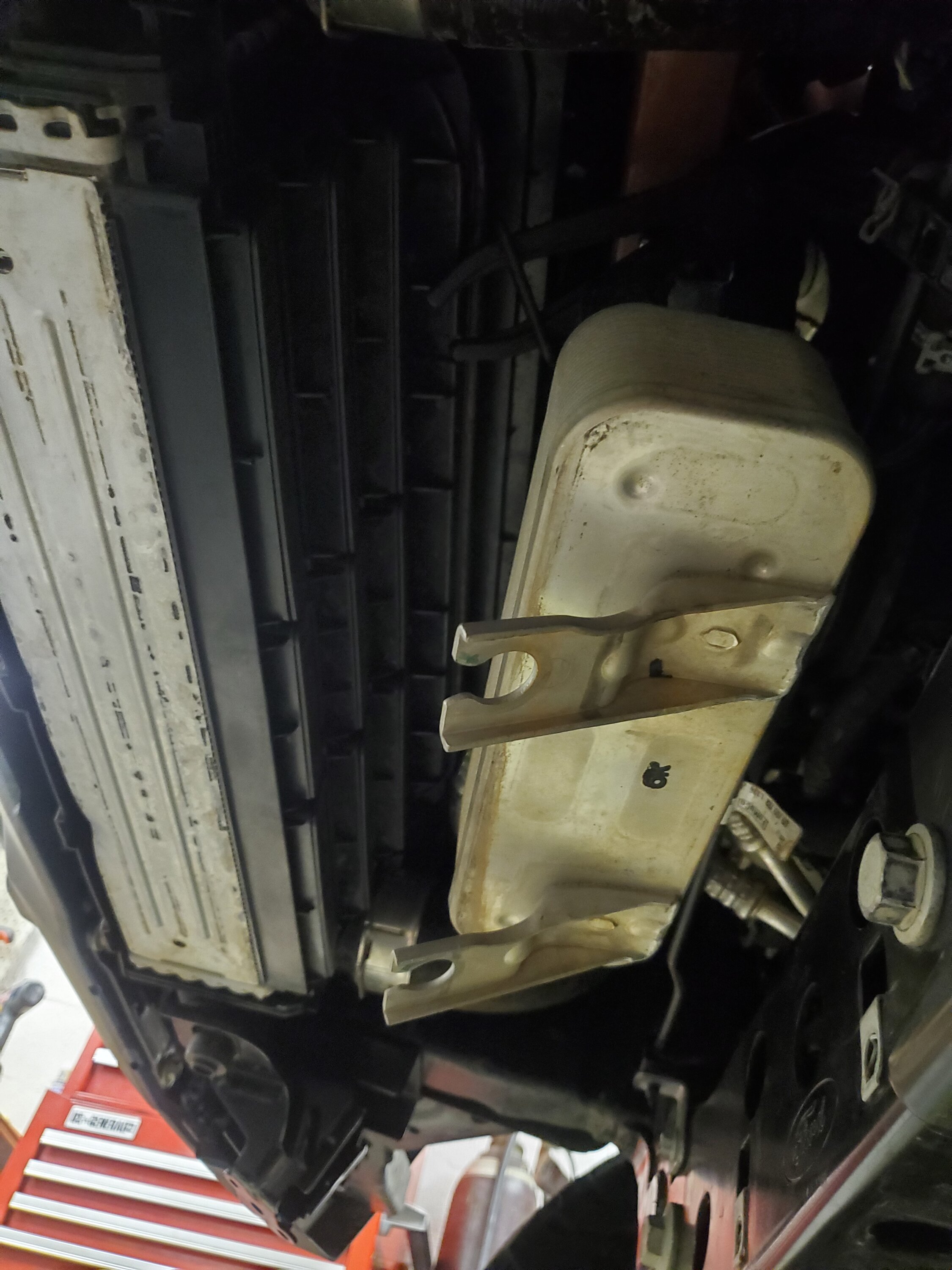 Ford Bronco RC hidden winch mount install, 2.7 w/ "capable" bumper & Warn VR Evo 20240109_171516