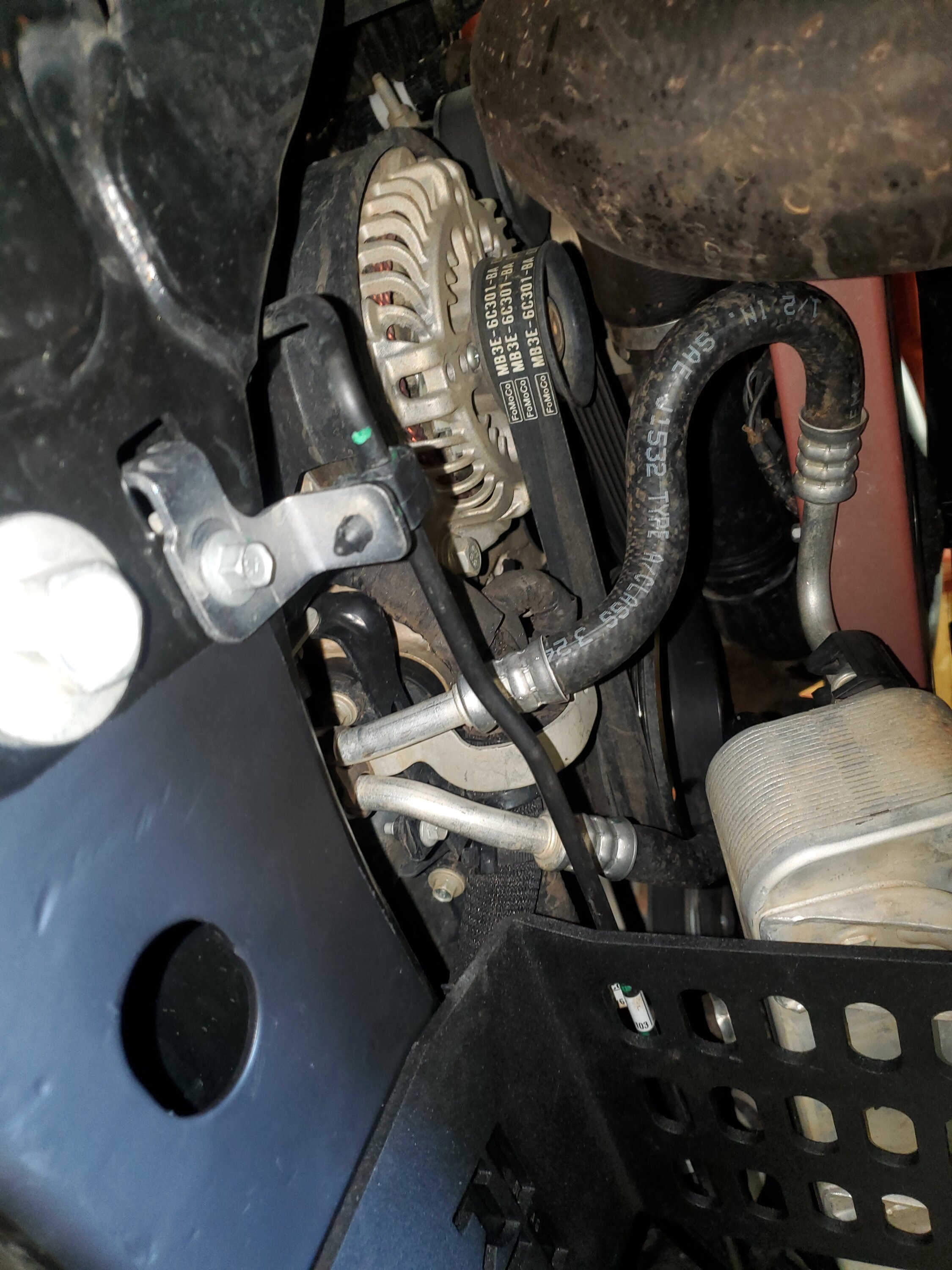 Ford Bronco RC hidden winch mount install, 2.7 w/ "capable" bumper & Warn VR Evo 20240110_170946