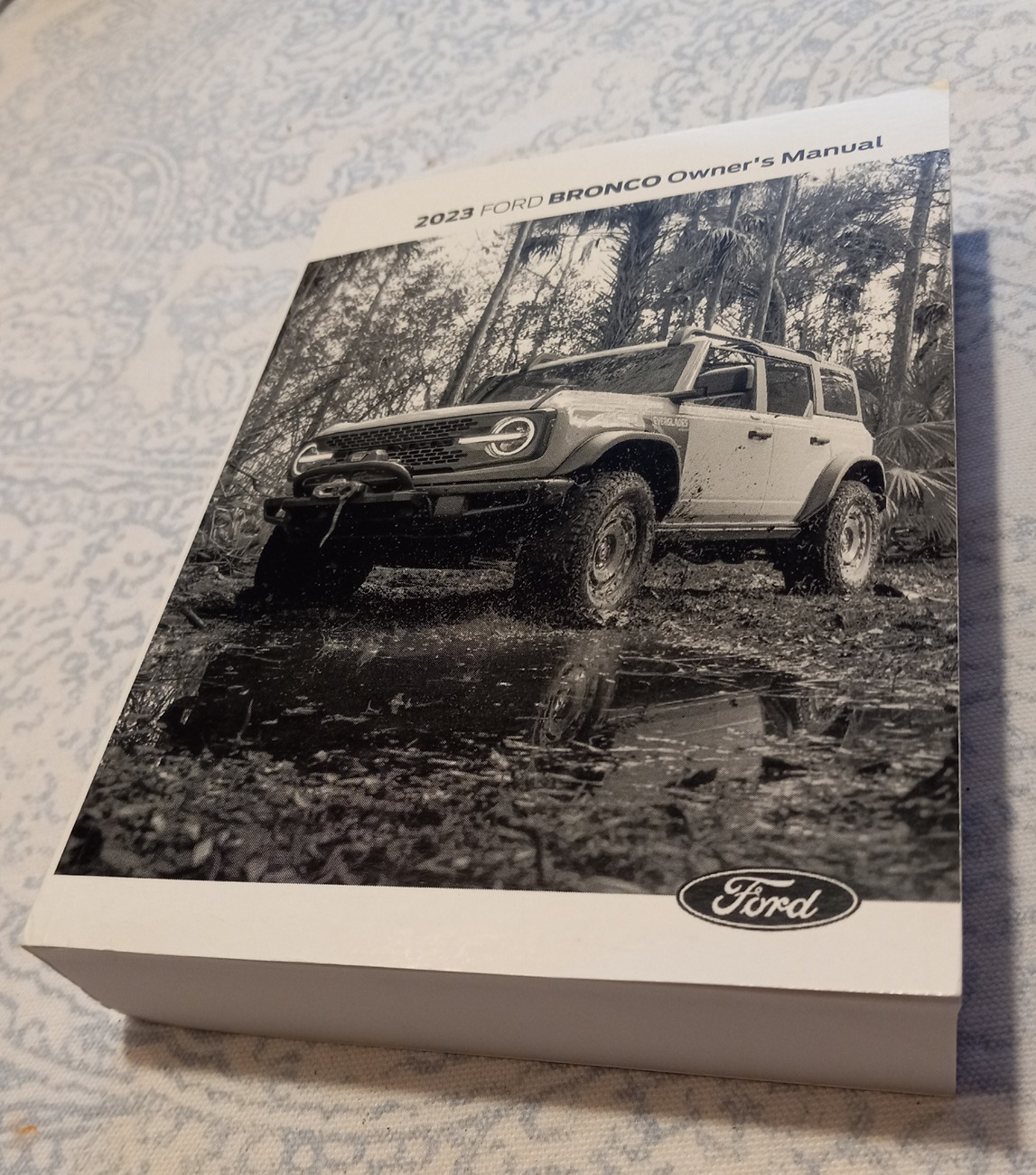 Ford Bronco Printed Owners Manual? 20240210_144639