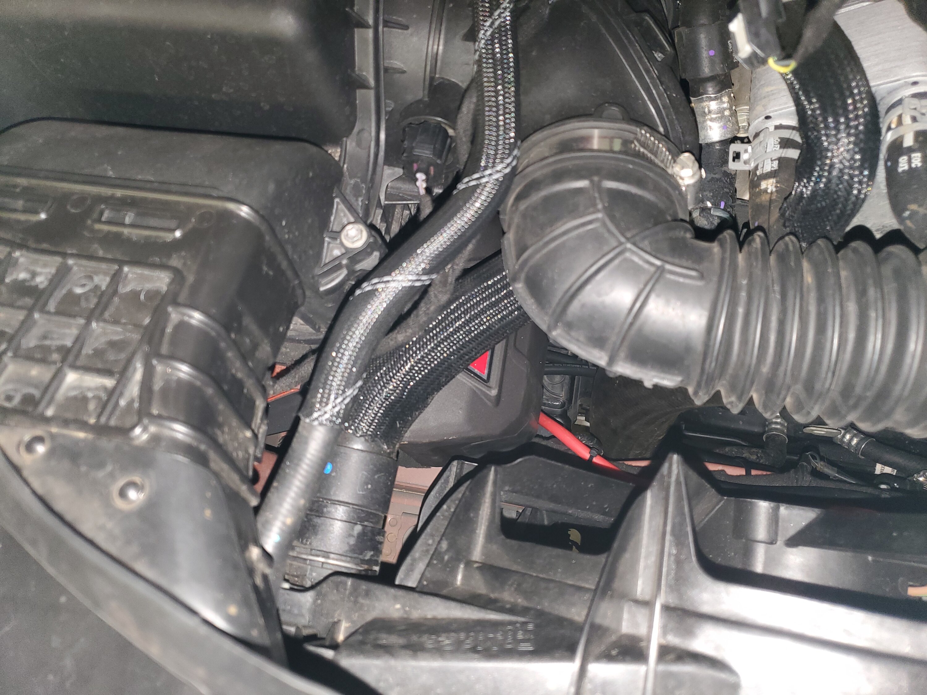 Ford Bronco RC hidden winch mount install, 2.7 w/ "capable" bumper & Warn VR Evo 20240211_184249