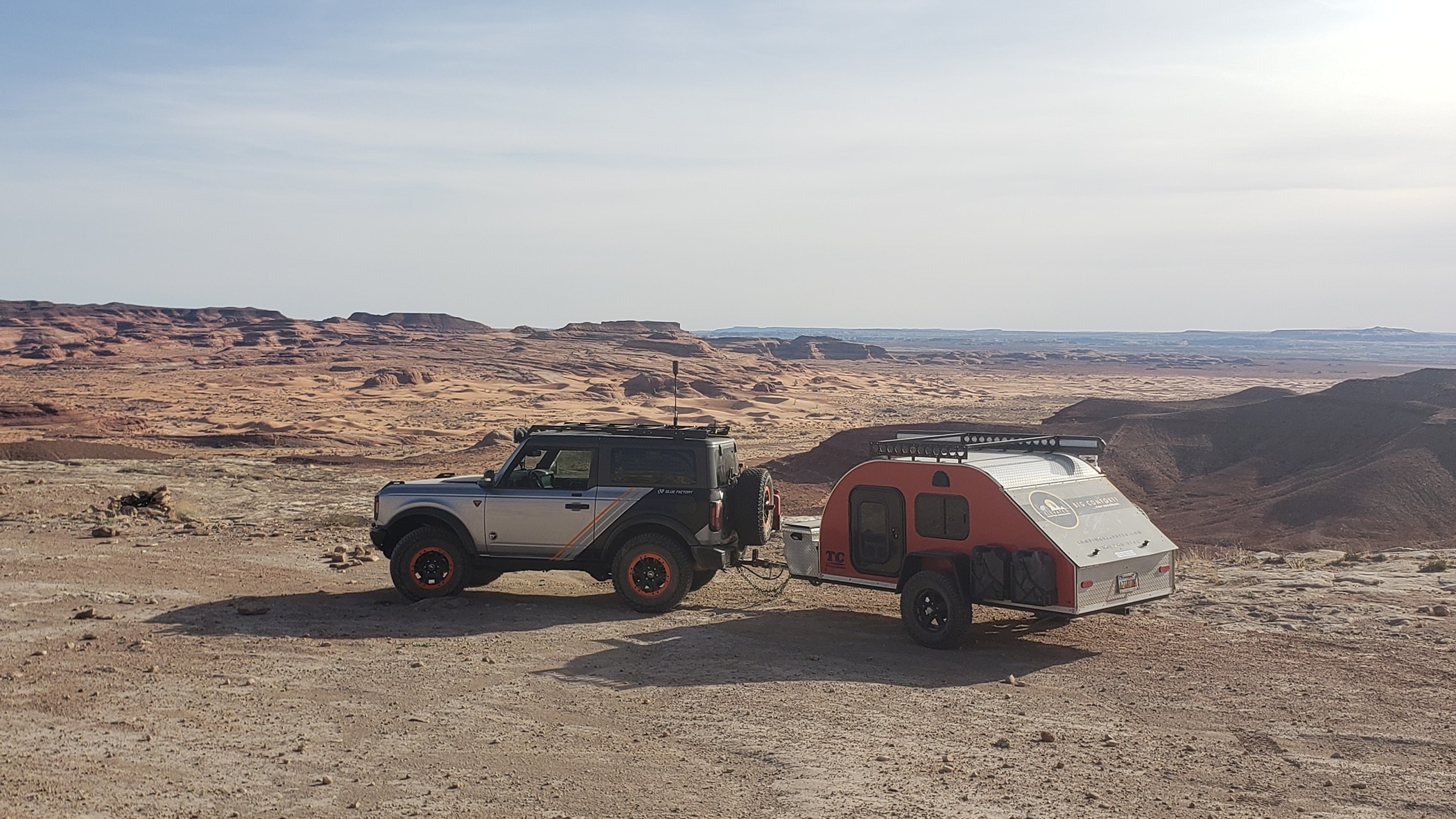 Ford Bronco Fun times in Utah - Hell's Revenge and Lost World 20240310_170222