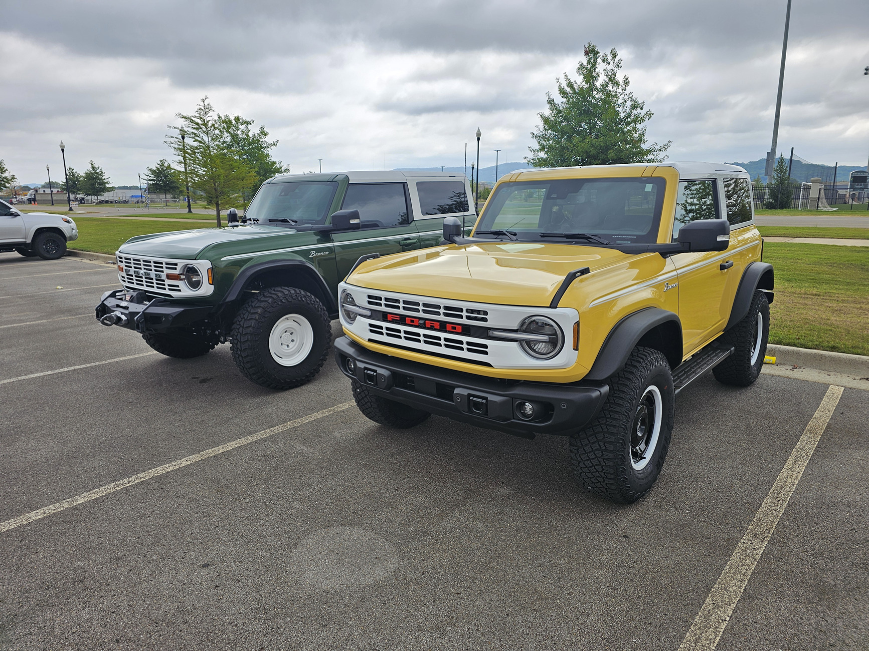 Ford Bronco Wife's 2024 Yellowstone 2 Door Heritage Limited Edition Bronco is here! 20240629_095302