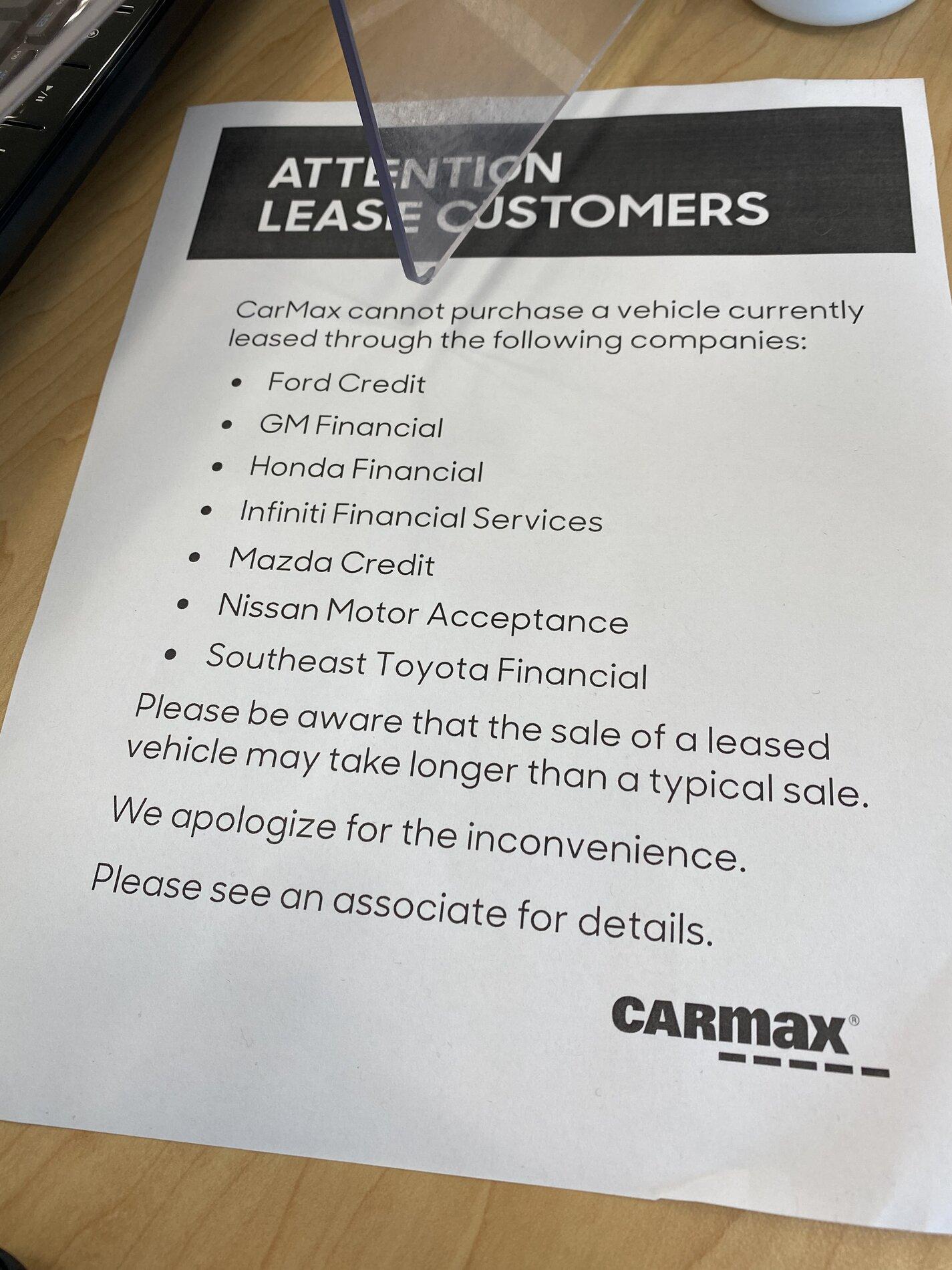 Will Carmax Buy a Leased Car  