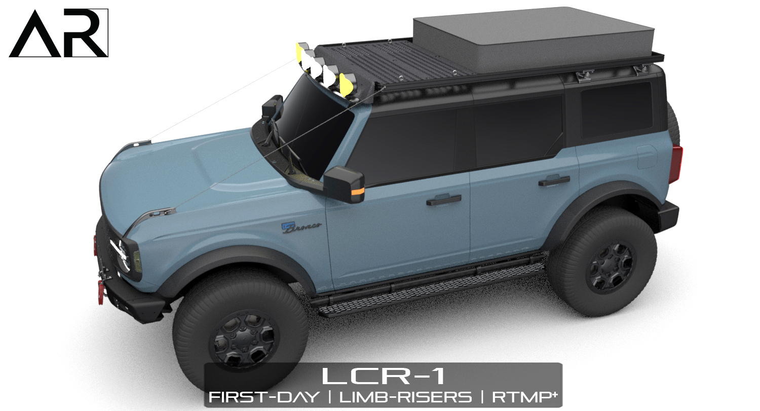 2501-10 - LCR-1 Bronco - First-Day_RTMP_Deflector_Limb-Riser_Tent.jpg
