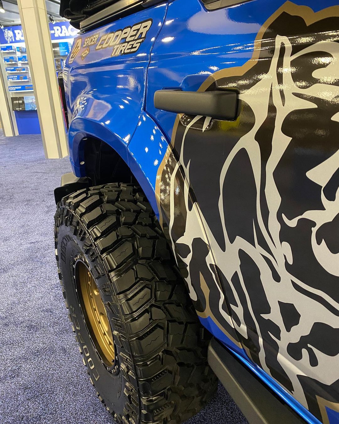 Ford Bronco Doetsch Off-Road | ADV Advanced Fiberglass Concepts | Rhino Rack | RPG | Road Armor Bronco Builds at SEMA 2021 PXL_20211102_184631607