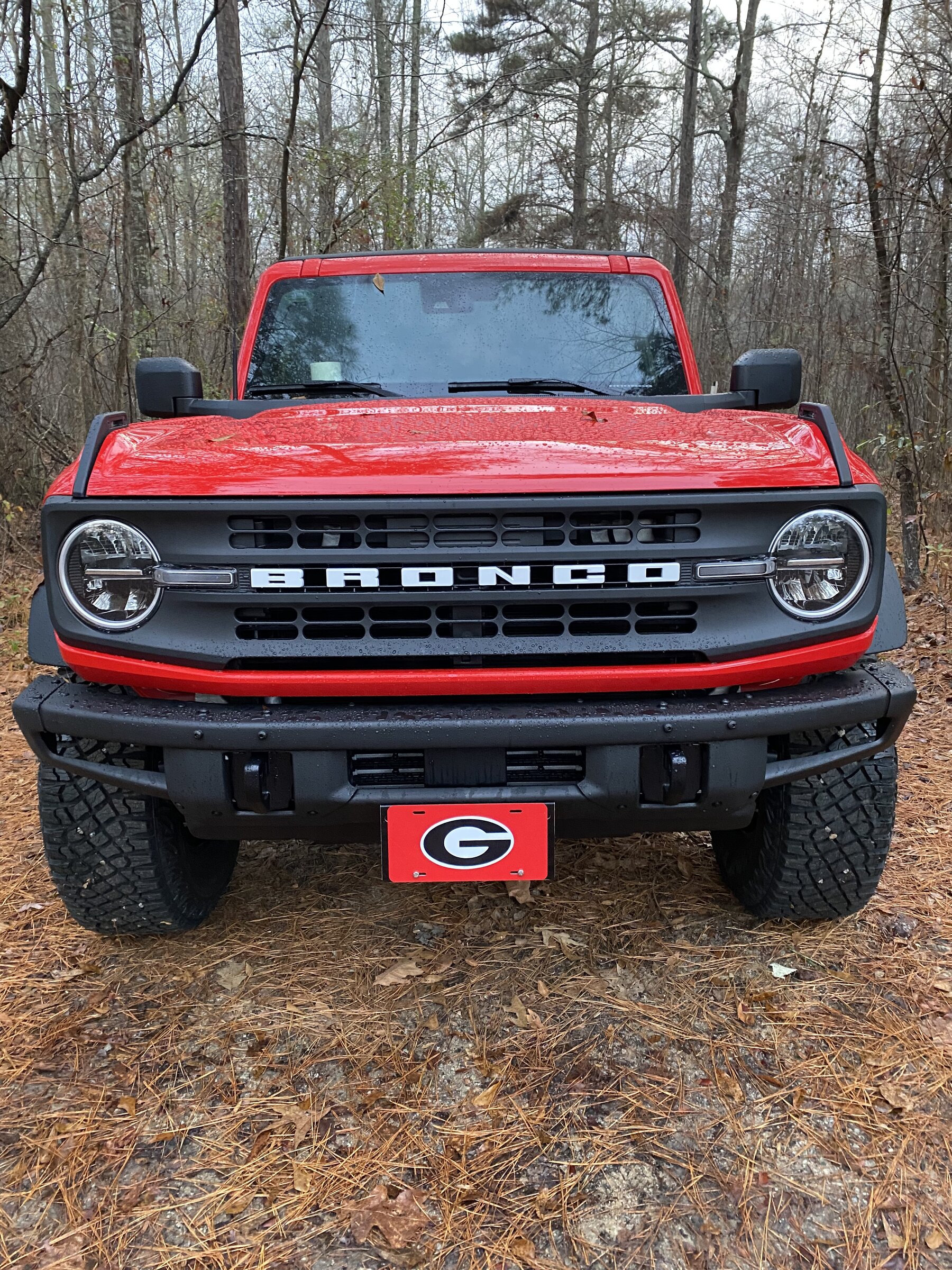 Ford Bronco PRICE DROP - Finally a Front License Plate bracket solution - order yours today 270D4E59-9536-4C66-A7B3-F4A8A3C65247