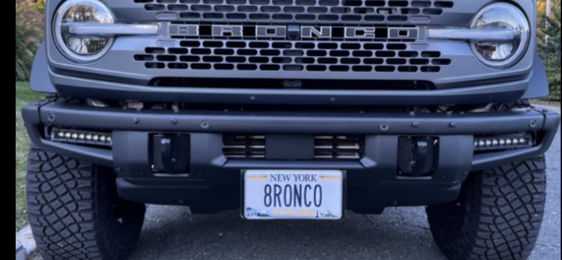 Ford Bronco PRICE DROP -FRONT LICENSE PLATE BRACKETS For Your Bronco 2DBA3B9B-BD8A-4D6F-B956-8396772B2BF9