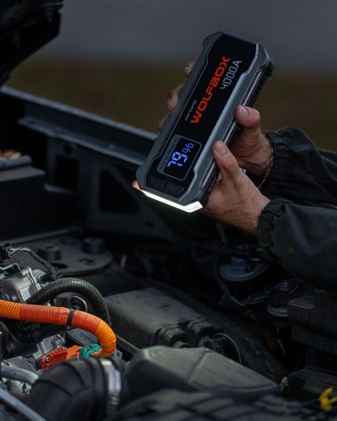 Ford Bronco Month-Long Giveaway Campaign — Share & Win From 3Wliners / Wolfbox 3.21 car campaign- jump starter