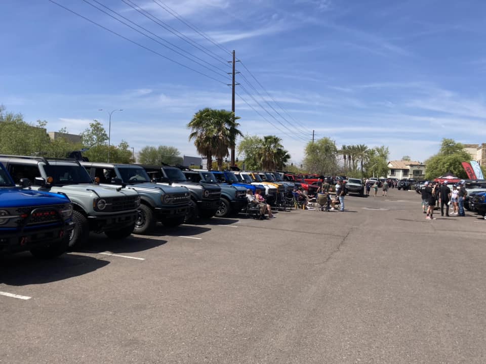 Ford Bronco The biggest gathering of 6th gens yet?  Pics inside - 151 Broncos 340471474_1403671653716088_977587501743717719_n