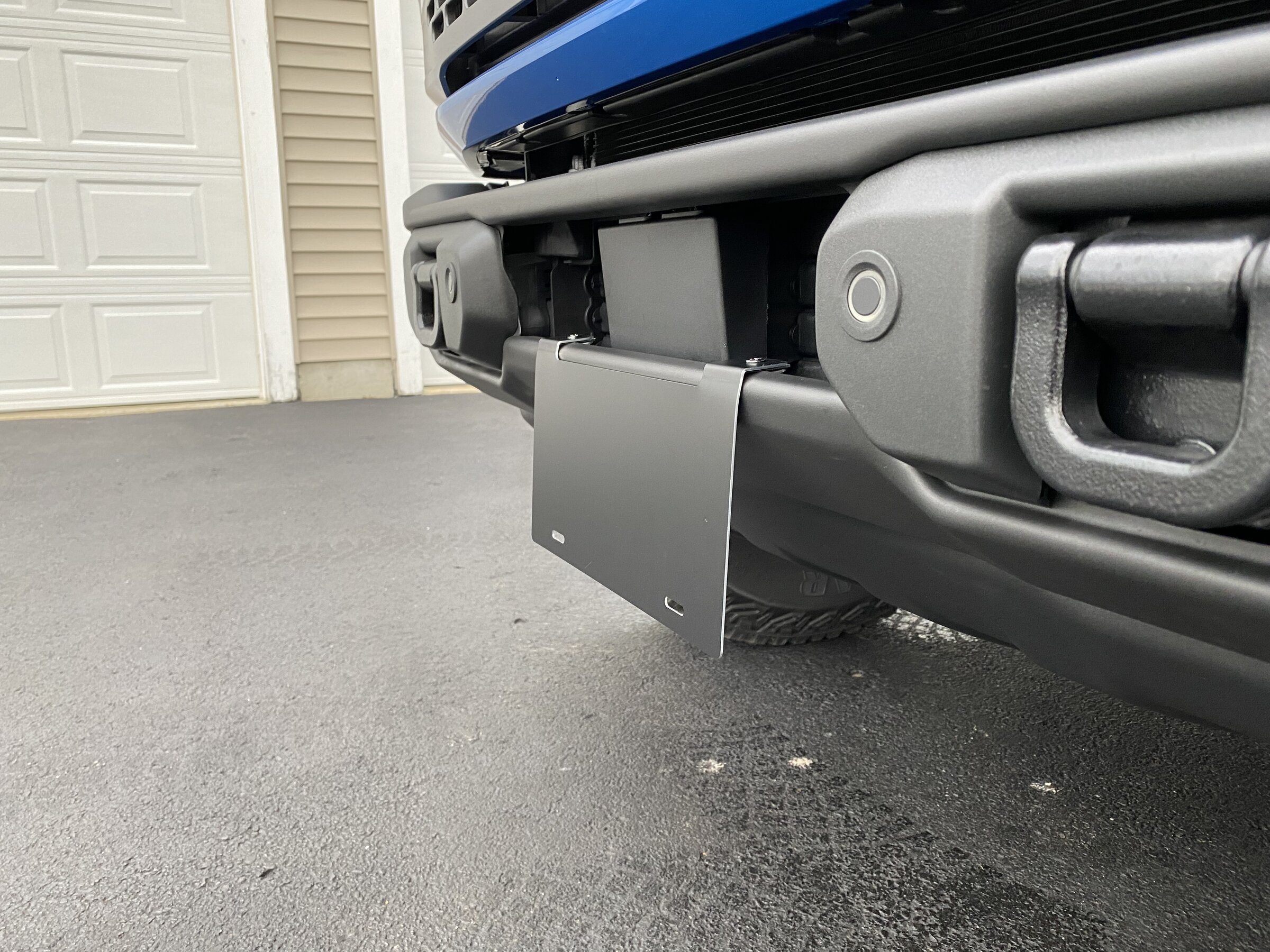 Ford Bronco PRICE DROP - Finally a Front License Plate bracket solution - order yours today 4406E872-CD3C-438C-9D80-EBDA0F6A5120